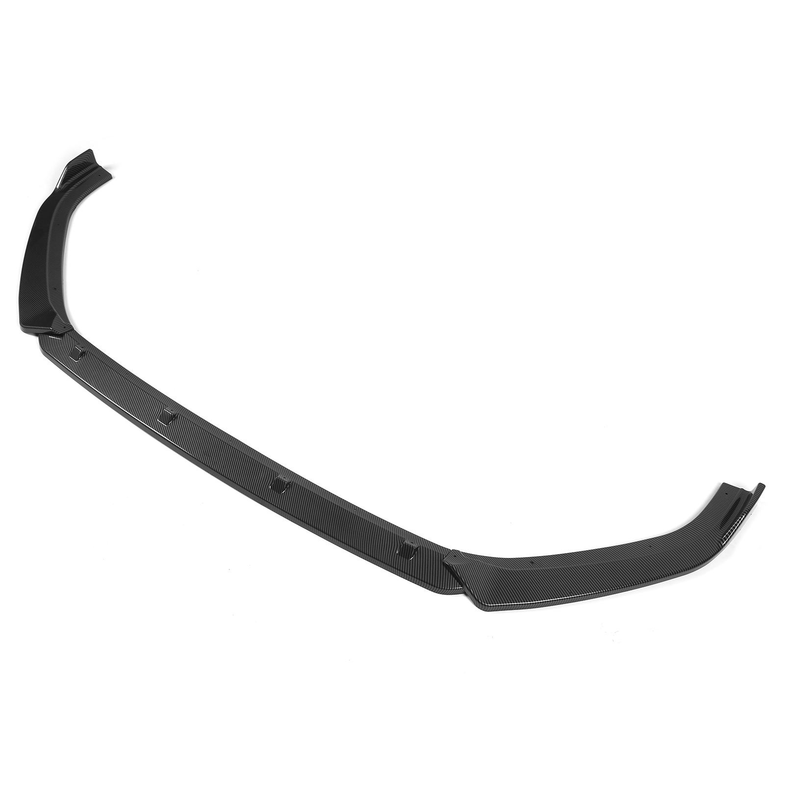 3x Frontspoiler, Stoßstange, Abs, Uv-beständig, Maxton-stil, Kompatibel Mit Vw Golf 7 Mk7 (2013–2016), Carbonfaser-optik