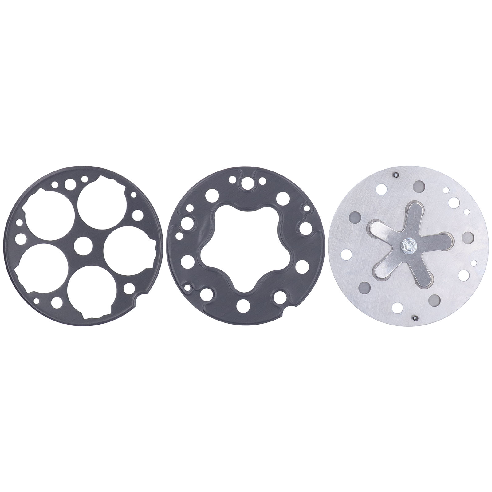 Satz Mit 3 Ventilplatten Für Sd508 5h14 Autokompressor, Ersatzteil Aus Metall, Komplett Kompatibles Set.