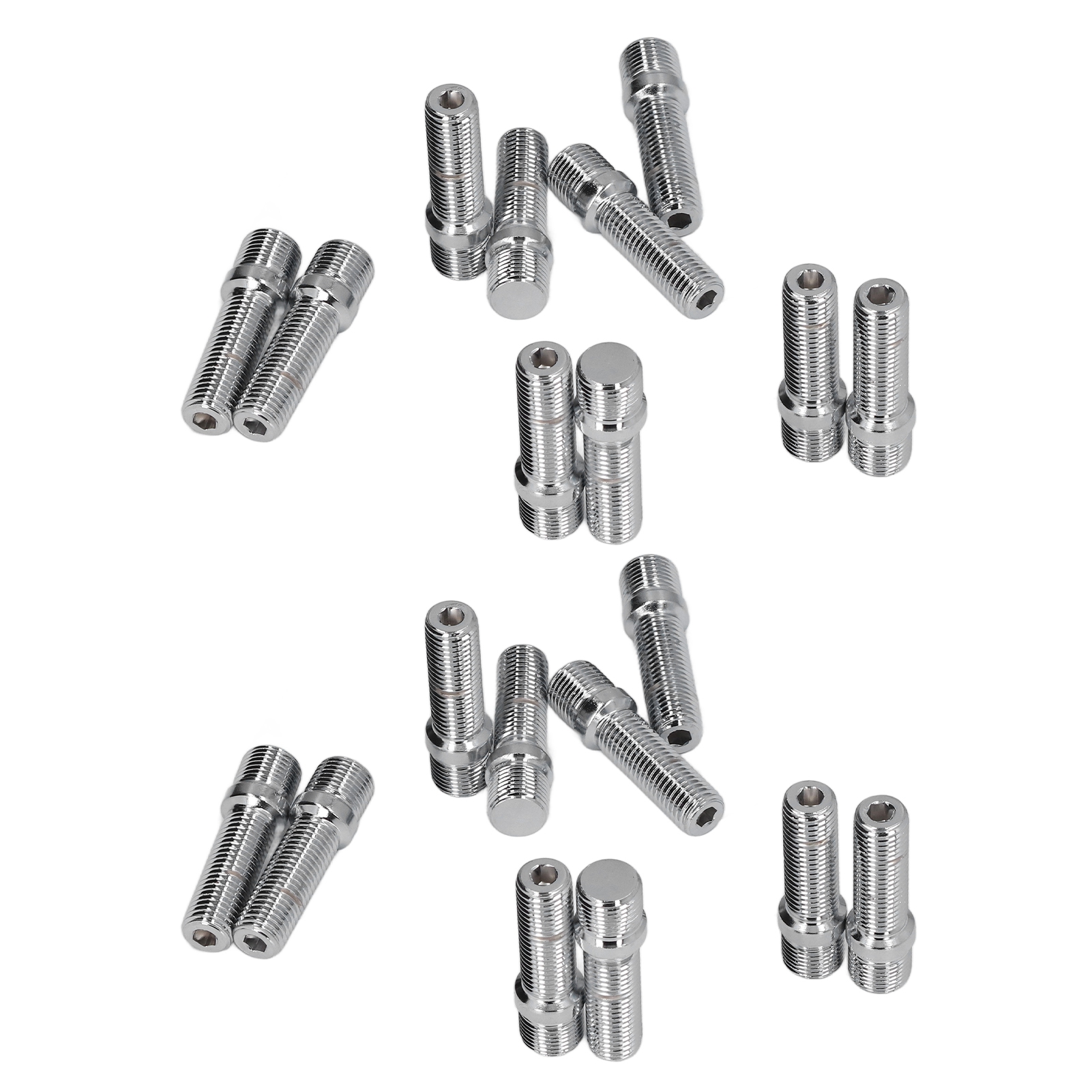 20 Radbolzenadapter M14x1,25 Auf M12x1,5, 32 Mm Schaft, Für Audi Tt A3 S3 A4 S4 A5 S5 A6 S6 A8 A7 S7 Q5 Q7 Sq5, 20-teiliger Umbausatz