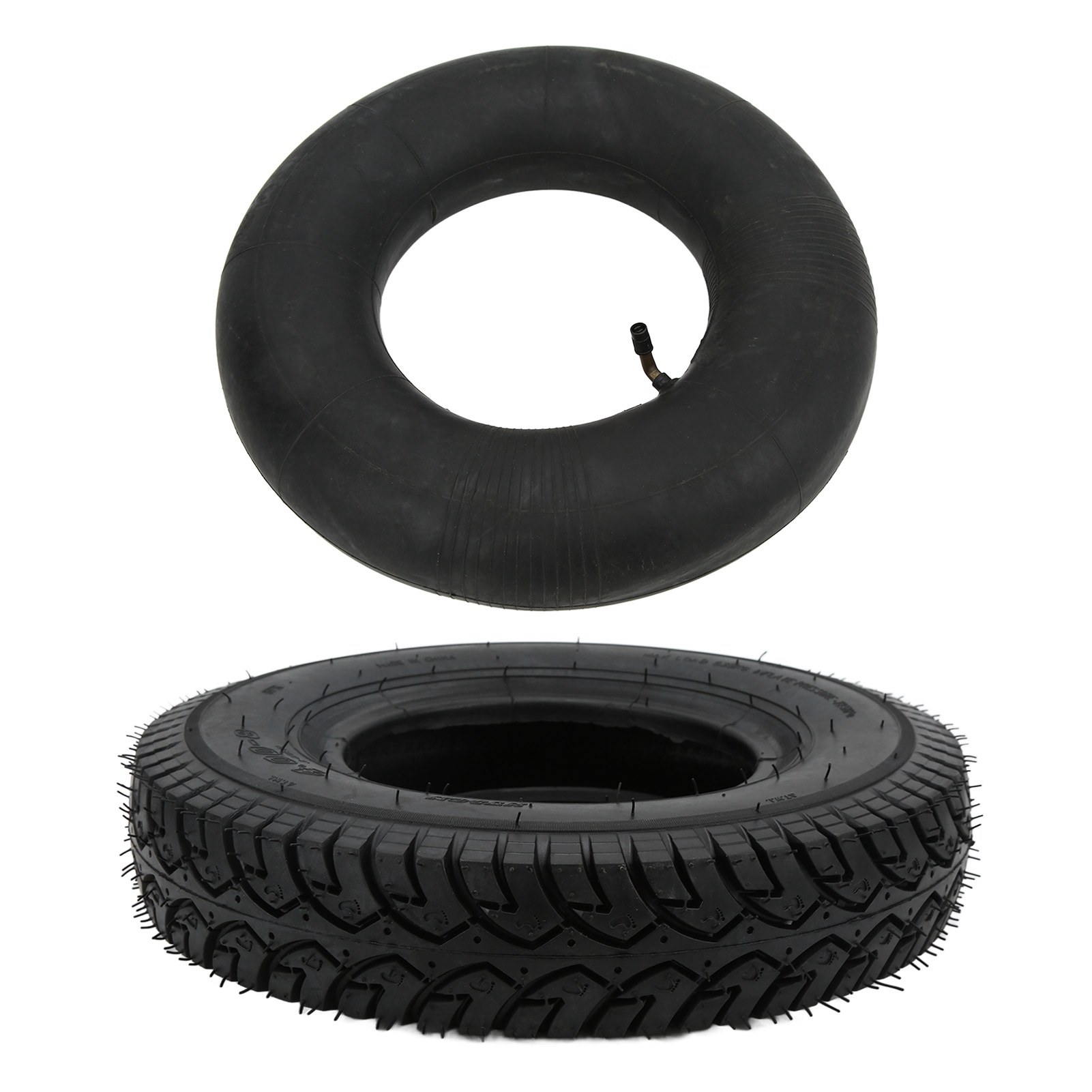 Satz Mit 2 Nylon-gummischläuchen 16x4.00-8 Für Sackkarren Und Transportwagen, Ersatzreifen Für 4.00/4.008-felgen, 16 Zoll Außendurchmesser, 4 Zoll Breite