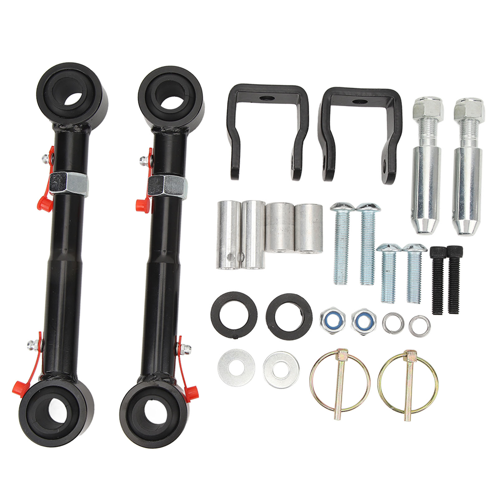 Verstellbarer Schnellverschluss-stabilisator Für Die Vorderachse Von Wrangler Tj Jks, Verstellbare Entkopplung, 2,5 Bis 6 Zoll Höherlegung, Hochleistungs-stabilisator-kit.