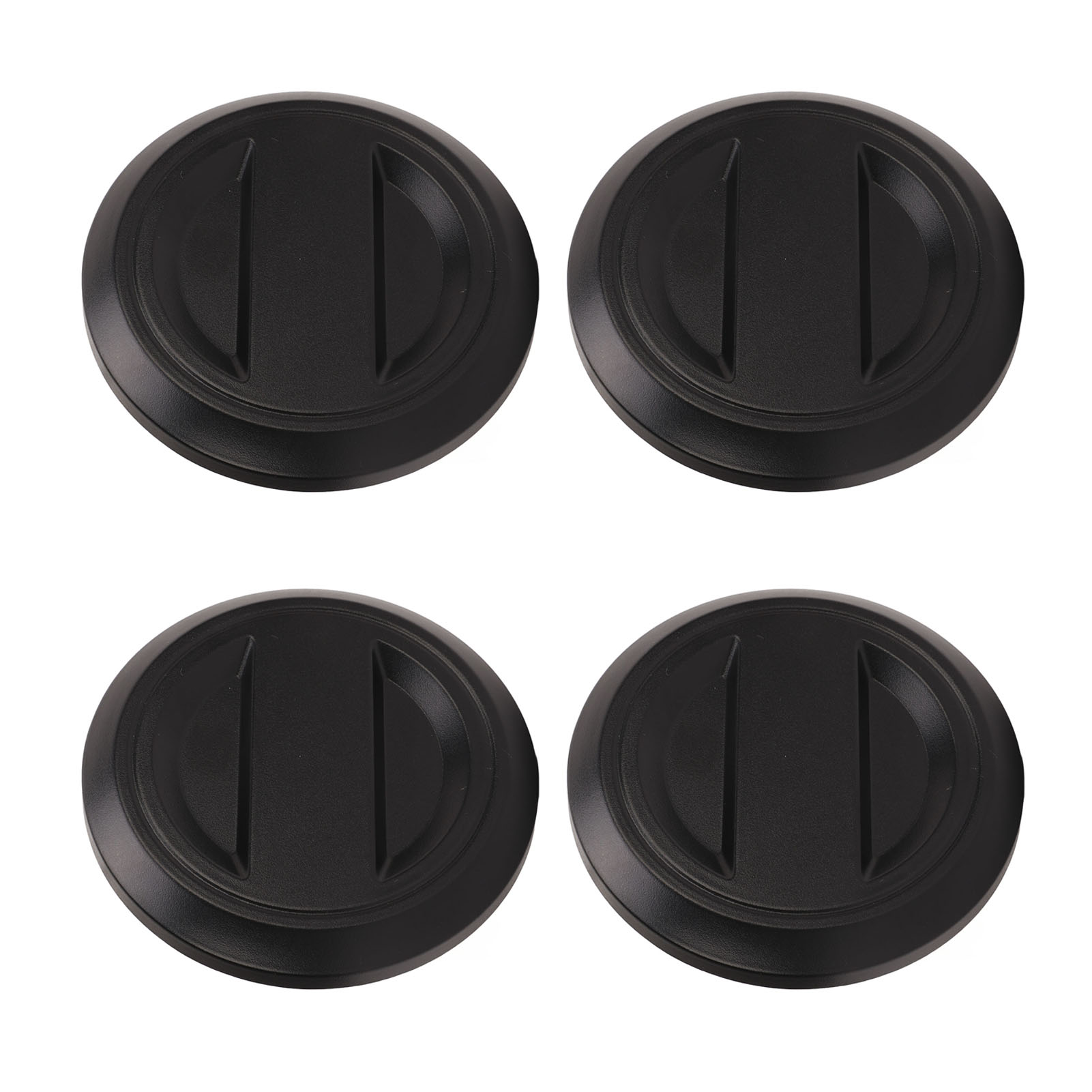 4 Radnabenkappen 1523993-655 Ersatz-felgenabdeckungen Für Polaris Rzr 4 Xp 900 1000, Schwarze Nabenkappen