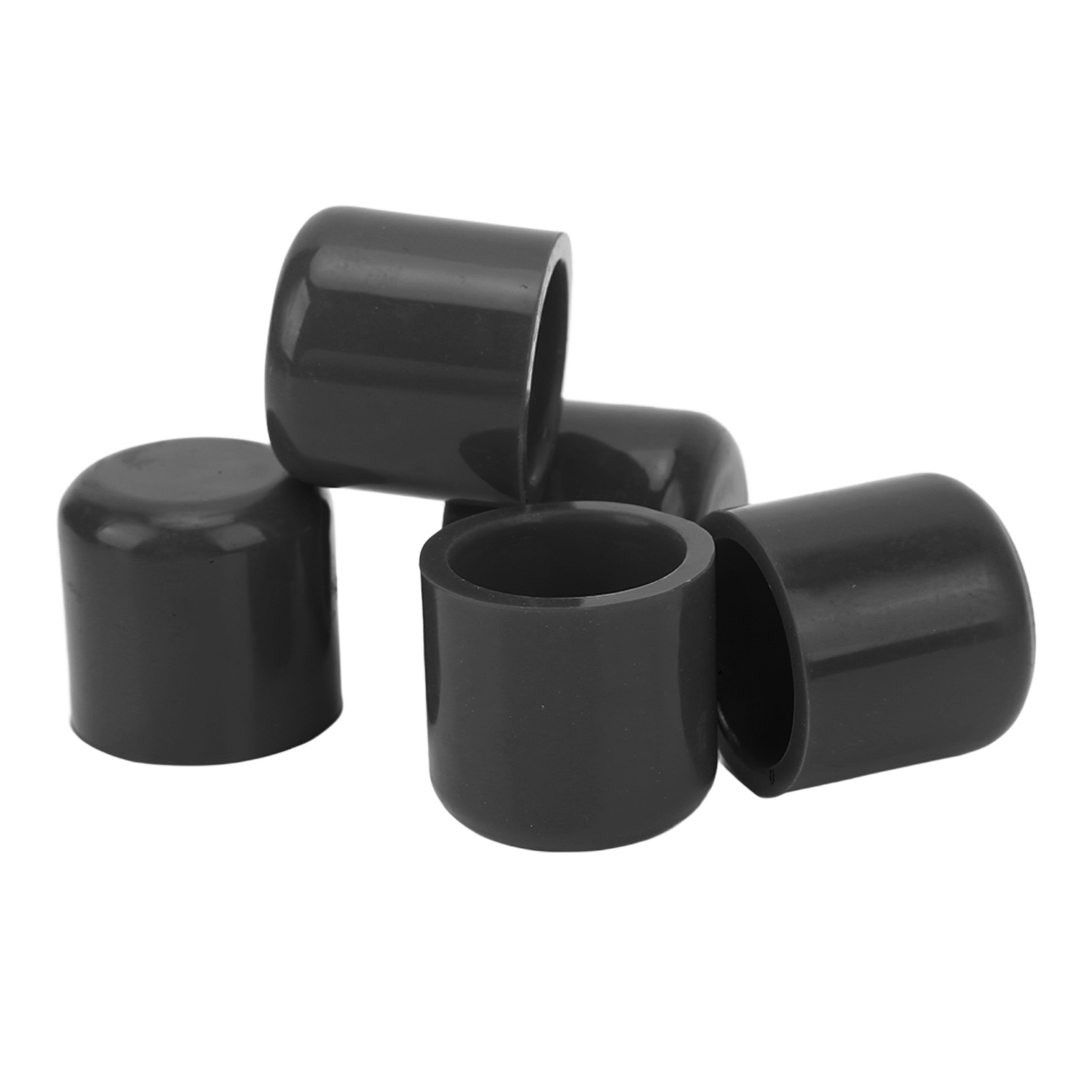 Schwarzer Silikonstopfen 30 Mm X 5, Verschleißfester Flexibler Stopfen, Universalstopfen Für Ansaugschlauch Und Vakuum.