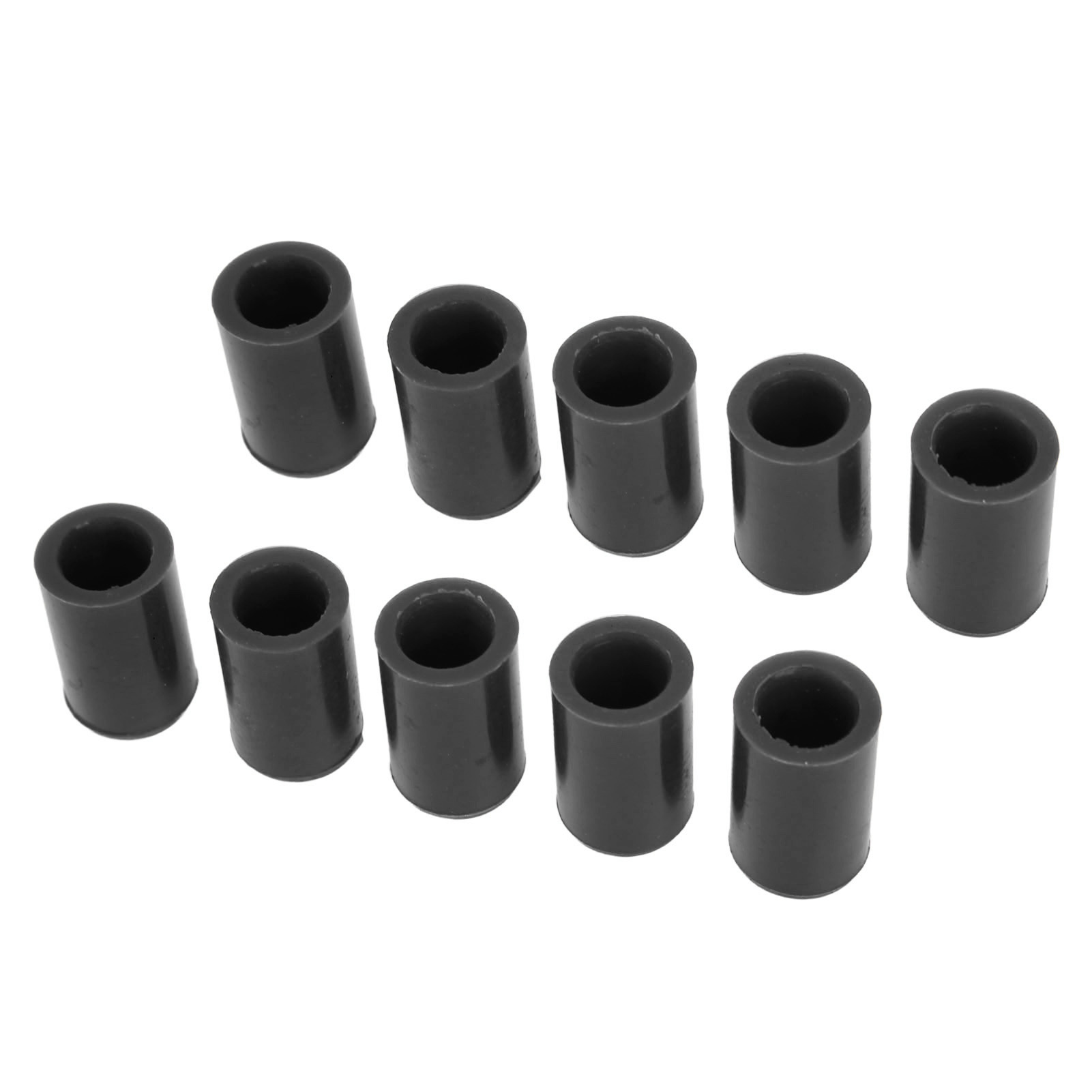 Schwarze Silikonstopfen 12 Mm X 10 Für Kfz-vakuum-ansaugschläuche, Dichtungsspitzen, Schutzkappen Für Schläuche, Schlauchenden, Einsteckstopfen, 10 Stück.