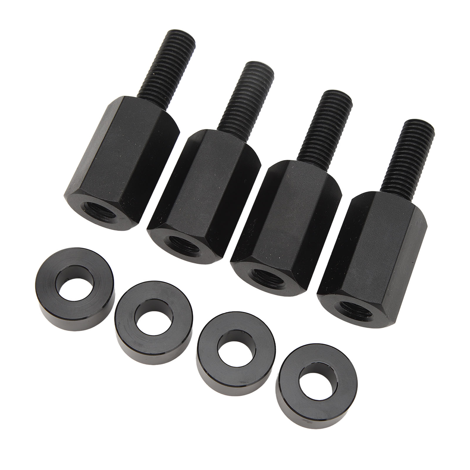 Sitzerhöhungen, 1,5 Zoll, 1,5 Bis 2,0 Zoll Erhöhung, Einfache Installation Für Maverick X3 Alle Baujahre, Schwarz, 4er-set