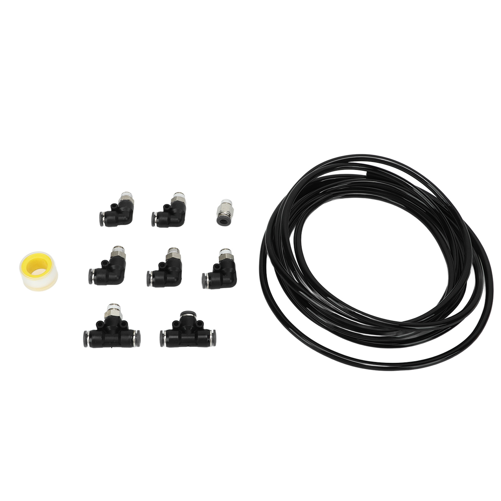 10-teiliges Turbo-anschlussset Für 180-psi-staubsauger, Leichter, Knickfester Schlauch, Schwarzer Ersatz Für Supra