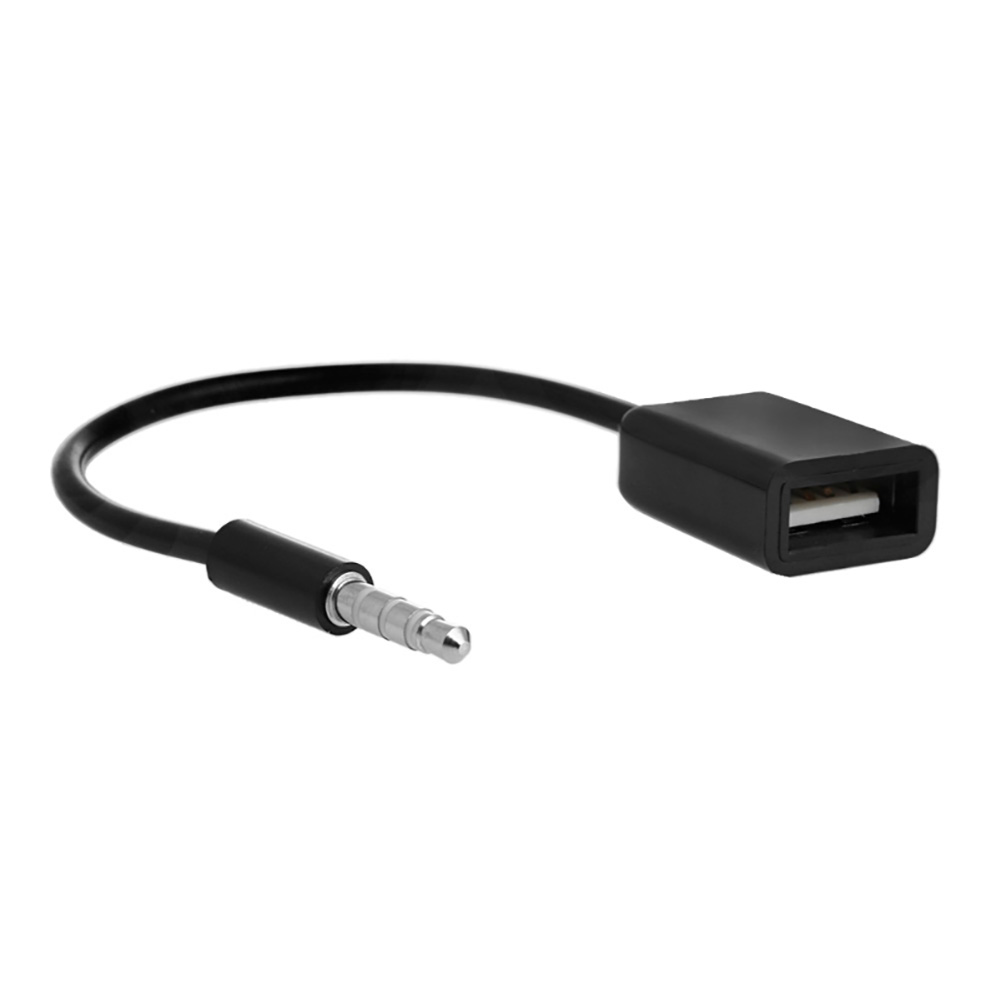 Usb 2.0 Stecker Auf 3,5-mm-klinkenbuchse, Autoradio-adapter, Mp3-konverterkabel, Kompatibel Mit Autoradios