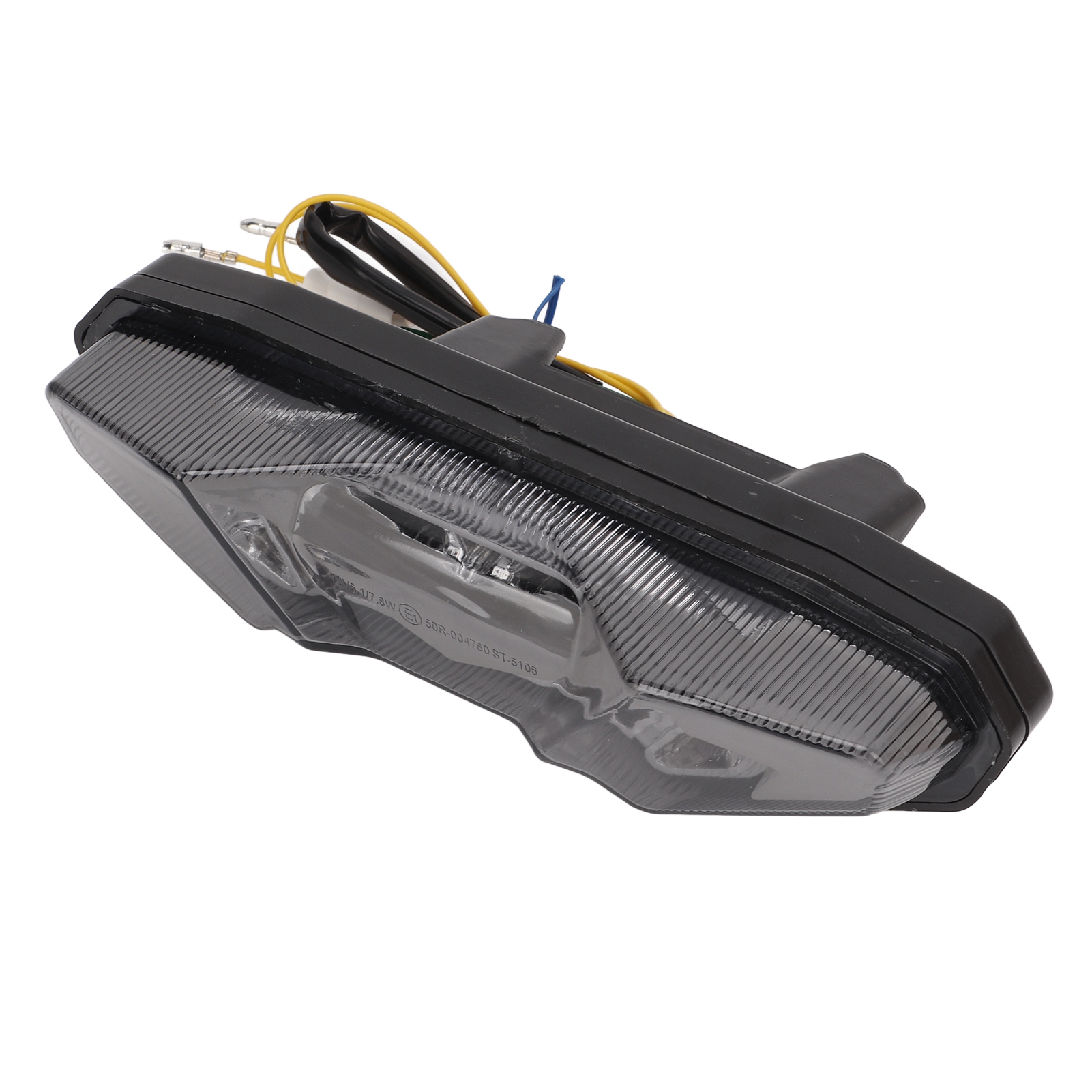Ip67 Wasserdichte Led-motorradrückleuchte Mit Blinker Und Bremslicht, Universeller Ersatz Für Mt-09, Fz-09 Und Tracer, Getönte Linse
