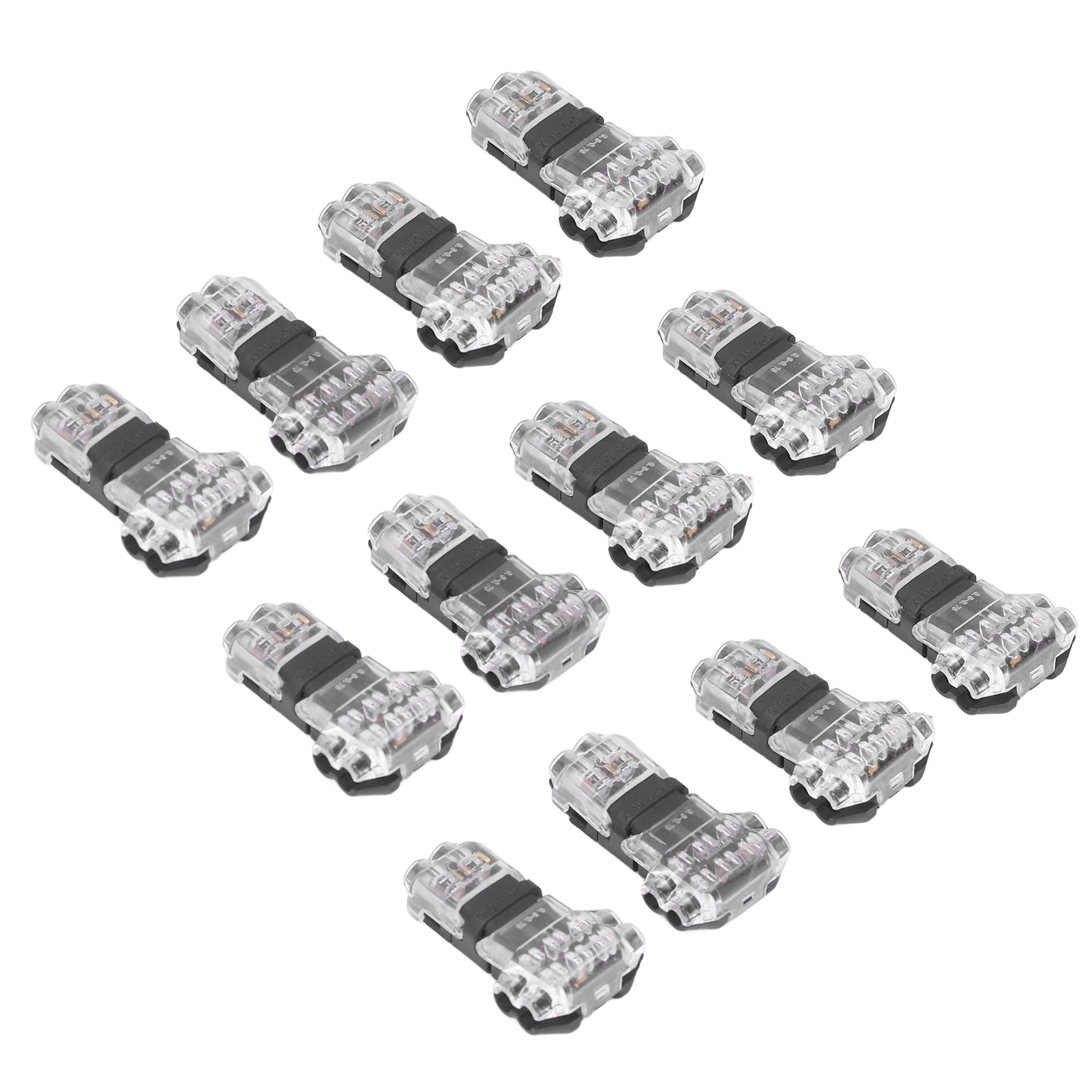 12 Lötfreie 3-wege-t-verbinder, Schnellverbinder Für Niederspannungs-kfz-kabel, 12-teiliges Set