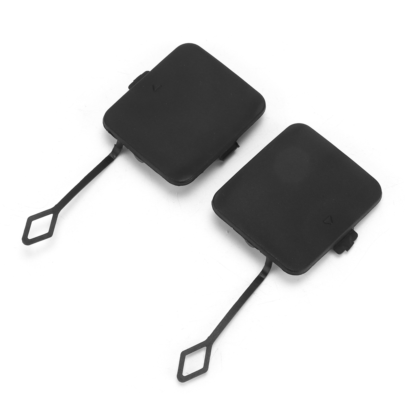 Abdeckung Für Die Abschleppöse An Der Hinteren Stoßstange, 2-teilig, 51127272415, Schwarzes Abs, Ersatzteil Für X3 F25 2011-2014