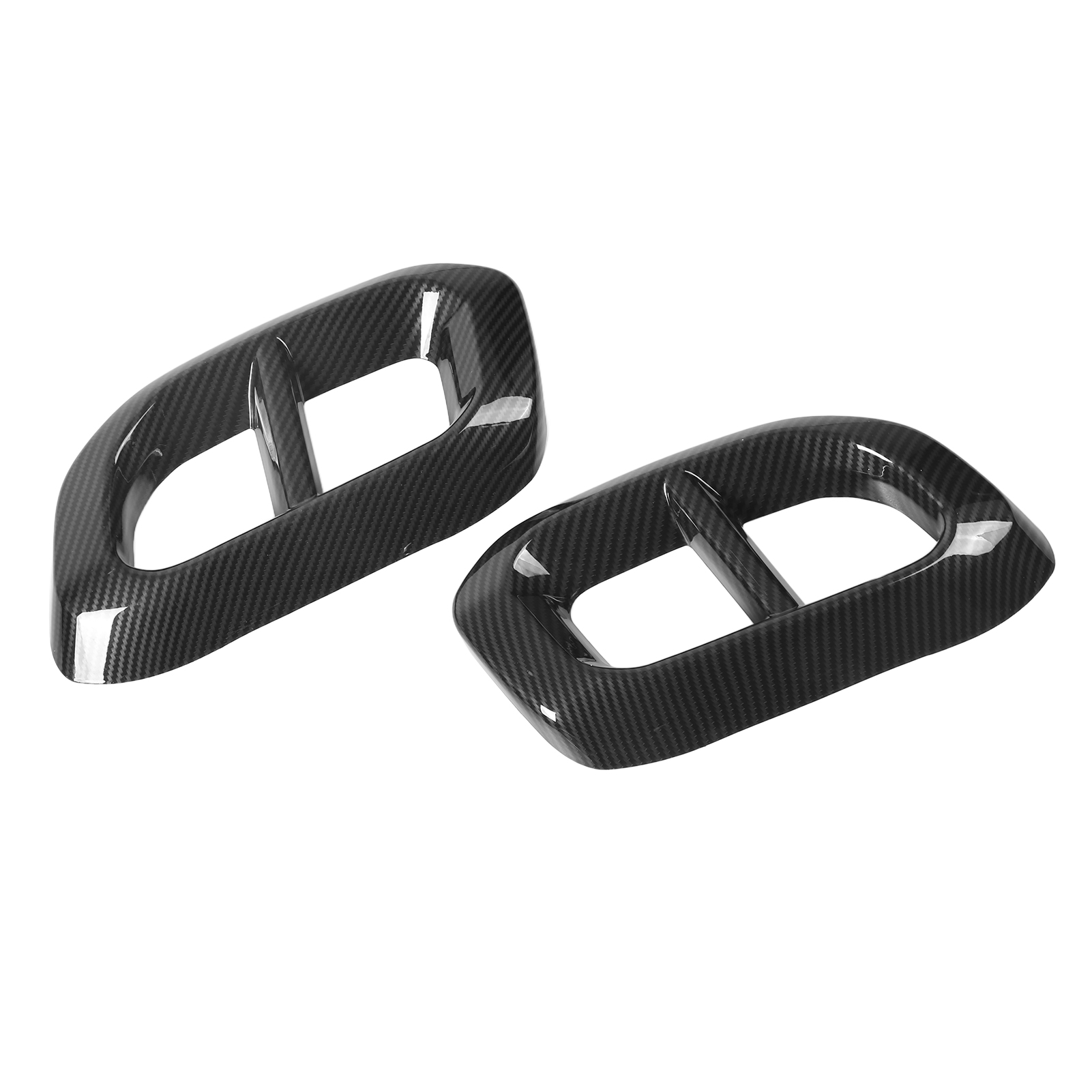 Vierfach-auspuffendrohr Aus Edelstahl Für Mercedes Gle350, Gle450, Glc, Gls W167 X253 X167 (ab 2020), Dekoratives Doppelendrohr, Einfacher Austausch, 2-teiliges Set