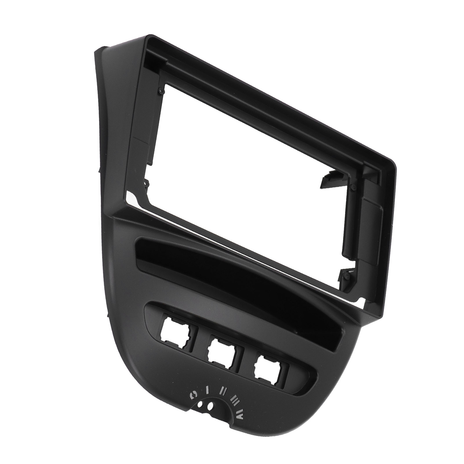 2din 10,1-zoll-autoradio-einbaublende Aus Abs Für Citroën C1 (2005–2010), Ersatzblende