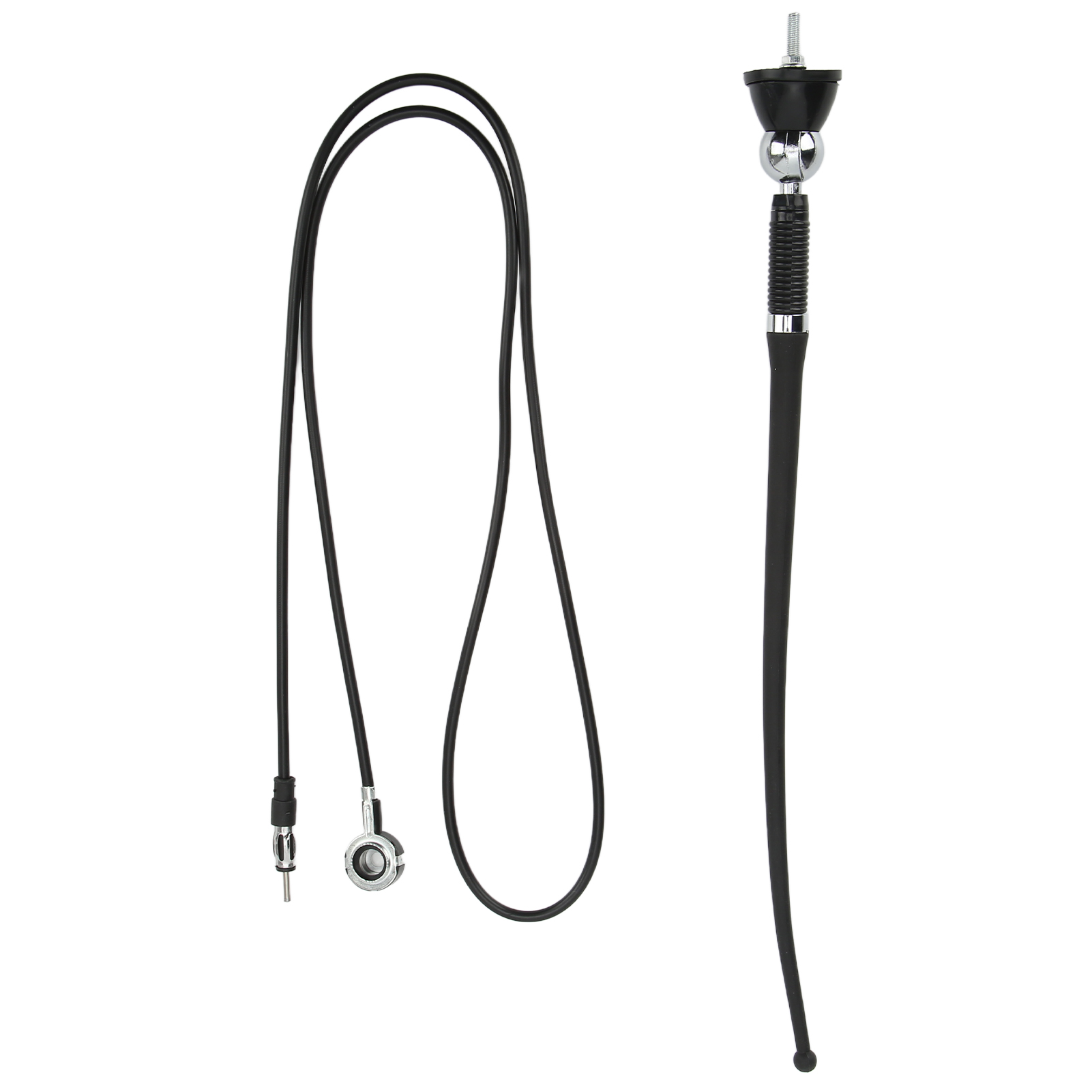 36 Cm Autoradioantenne, Schwarzes Abs, Verschleißfest, Hitzebeständig, Fm/am-empfang, Universell Für Pkws