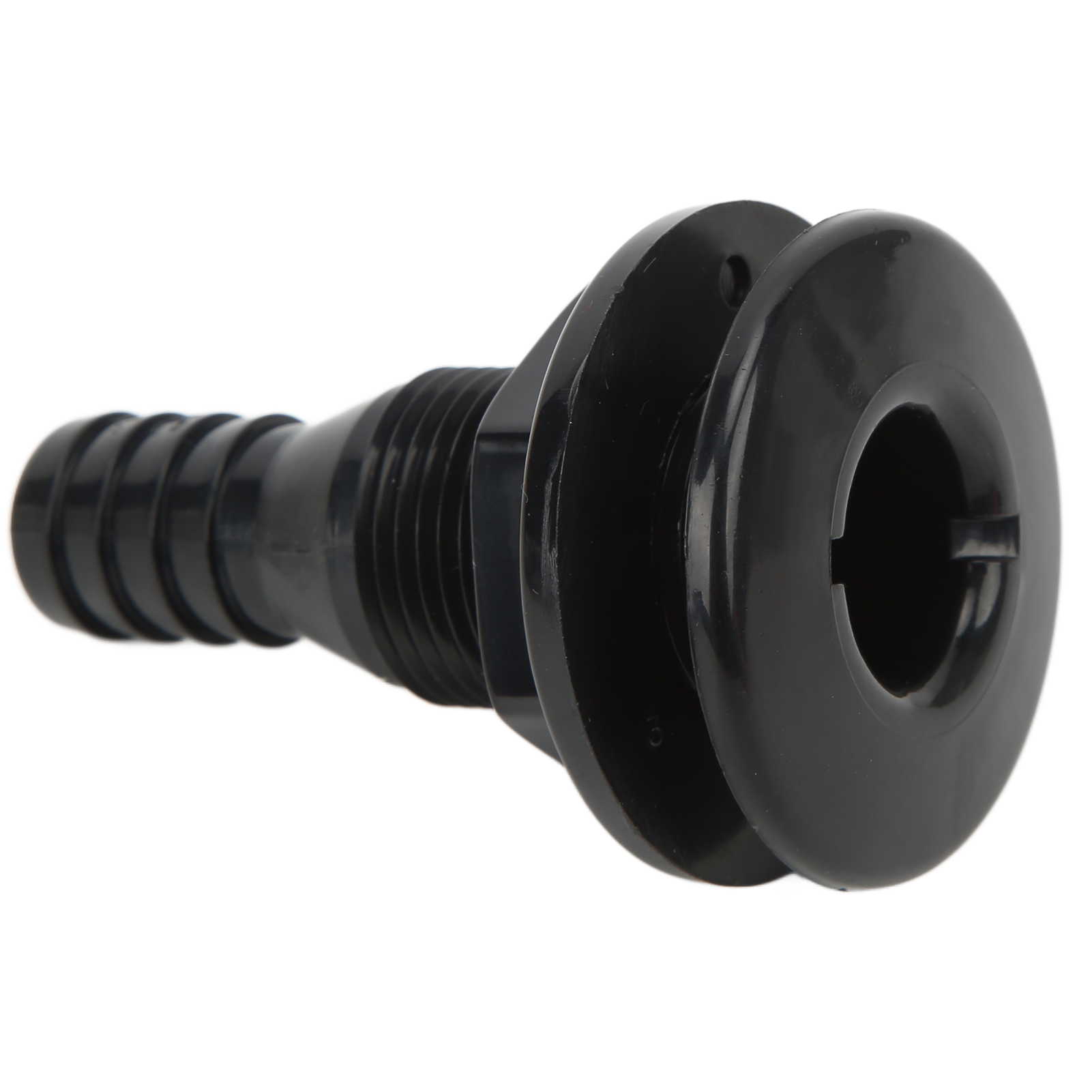 19 Mm Abs-rumpfdurchführung, Schwarz, Ablaufschlauchanschluss, Entwässerungszubehör, 3/4 Zoll Wasserdichter Anschluss, Schiffsausrüstung.