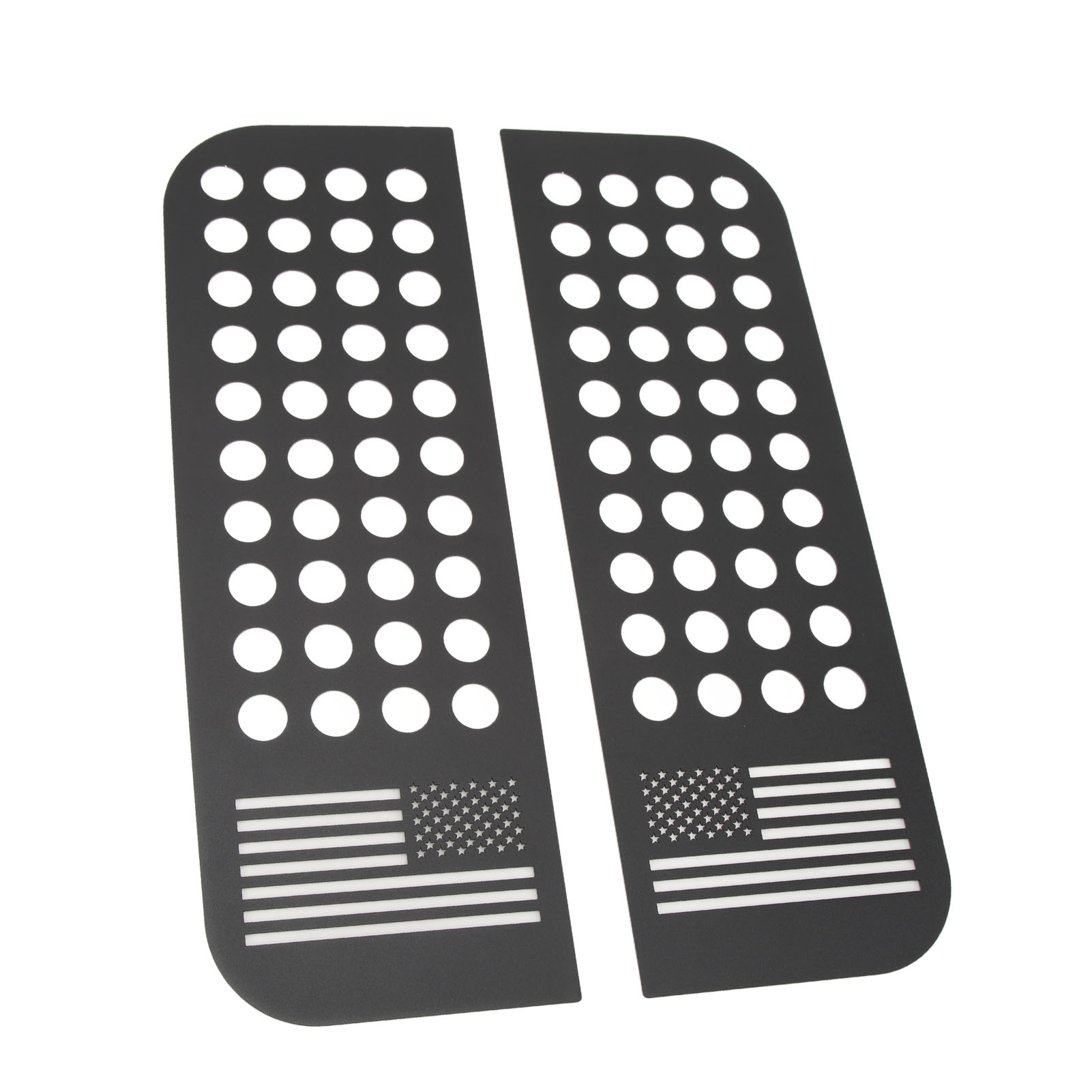 2 Stück Heckscheiben-zierleisten Aus Aluminiumlegierung, Kompatibel Mit Jeep Wrangler Jl Jt Unlimited 4-türer