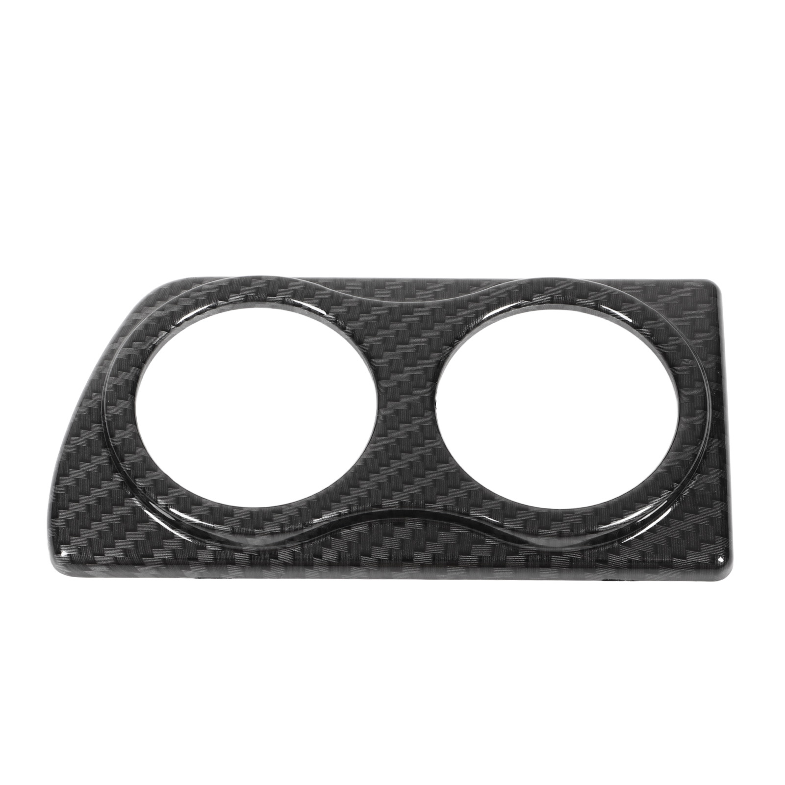 Doppelte 52-mm-instrumentenclusterabdeckung In Carbonfaser-optik Als Ersatz Für Astra H Vxr Mk5 Rechtslenker