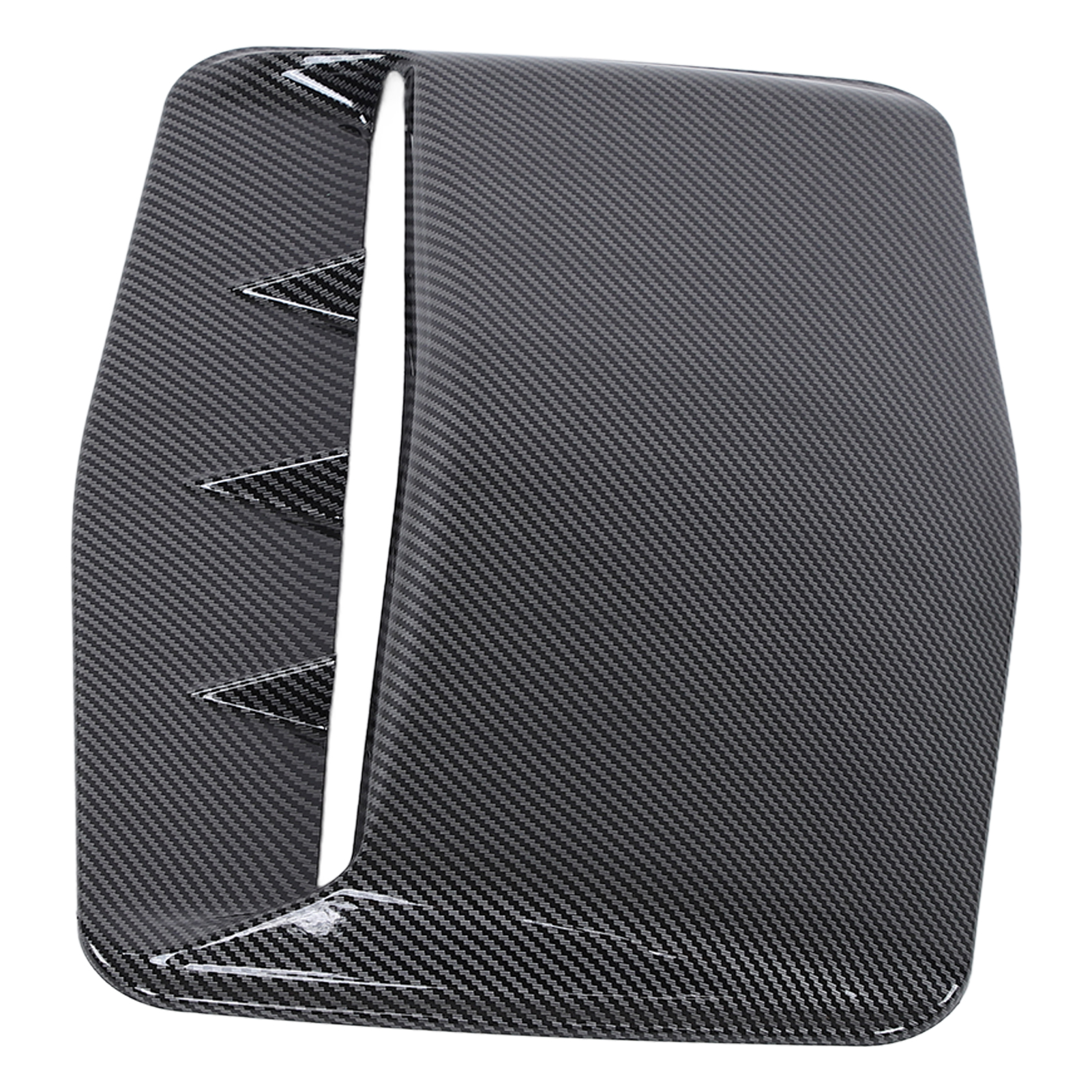 Dekorative Abs-lufteinlässe Für Die Motorhaube, Carbonfaser-abdeckung Mit Klebefläche, Rennsport-stil, Außentuning