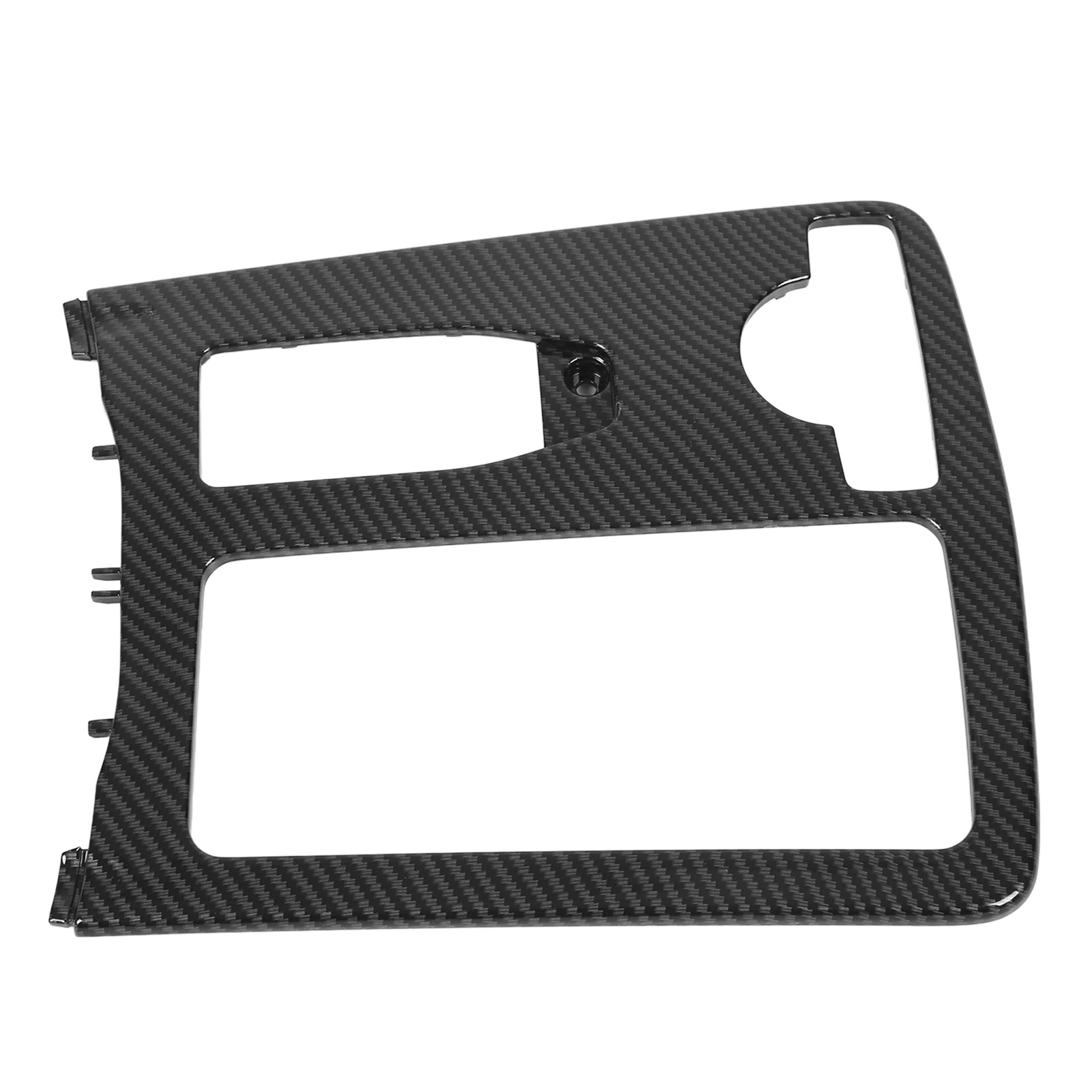 Zierblende Für Getränkehalter In Carbon-optik Für Die Mittelkonsole Von Mercedes-benz E-klasse E200 E260 (2010–2012, Linkslenker)