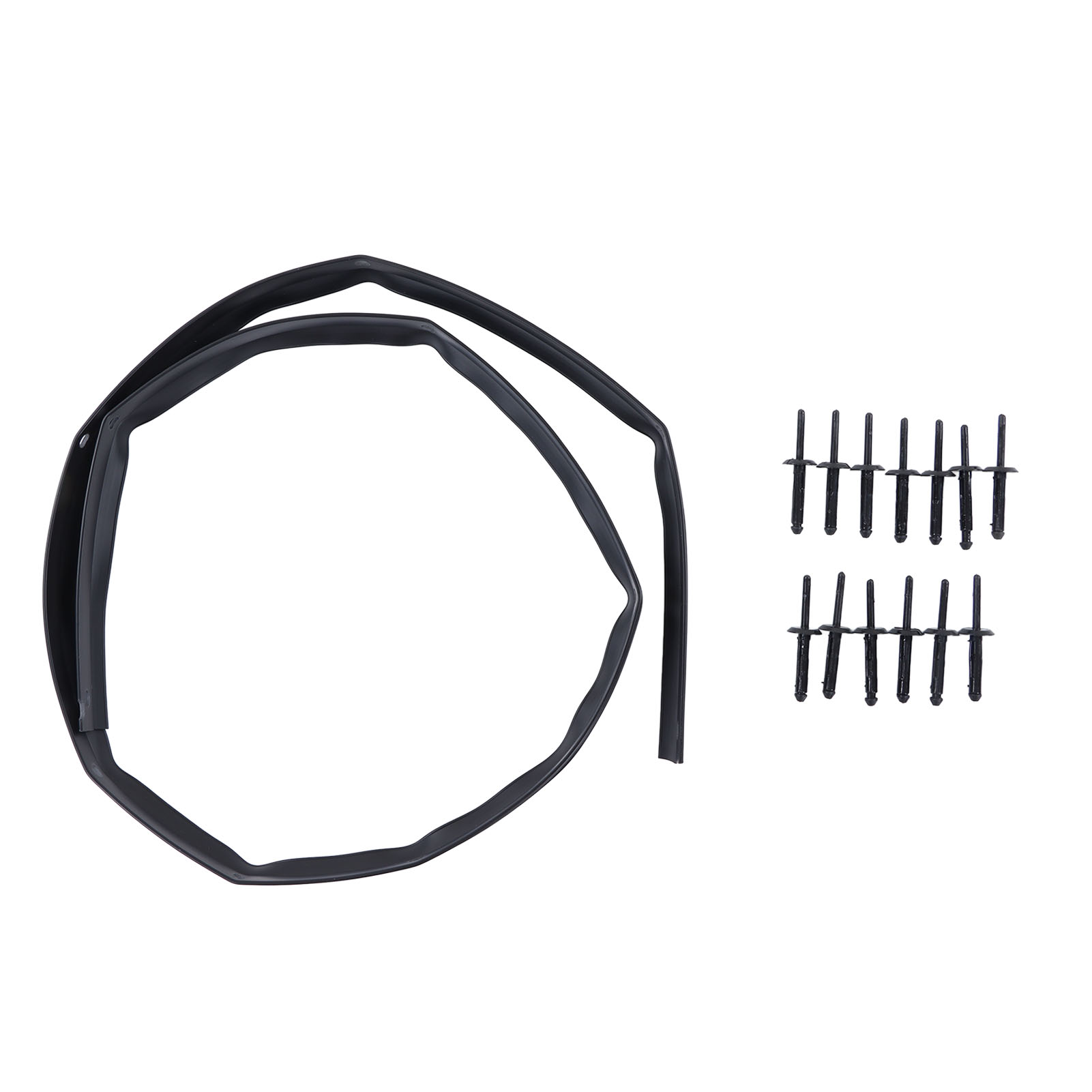 Frontgrill Inklusive Dichtungen Und Nieten, Teilenummer 68051392ab, Ersatzteil Für Dodge Challenger 2008–2022, Obere Stoßstange, Dichtungssatz