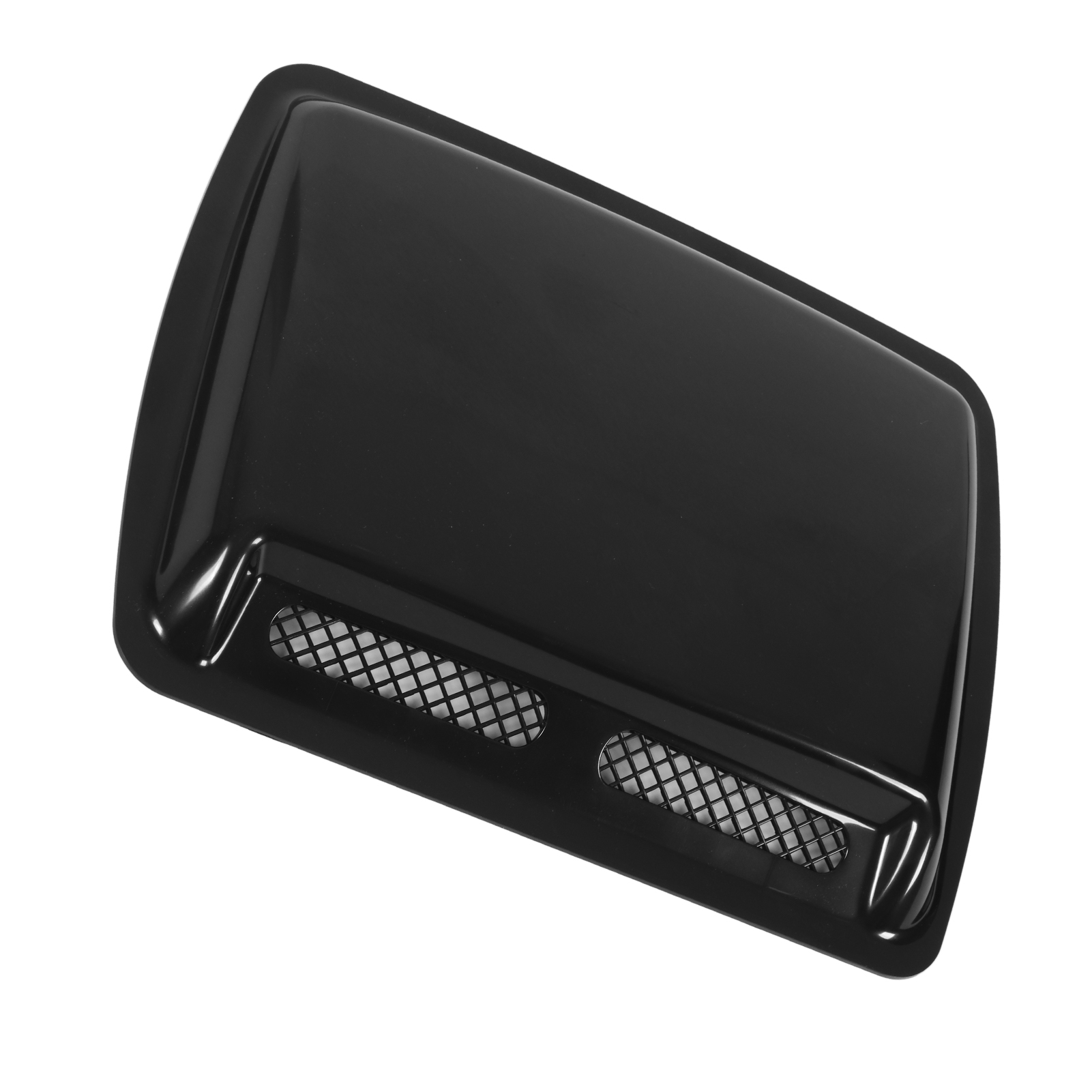 Dekorative, Selbstklebende Motorhauben-lüftungsschlitze, Glänzend Schwarzer Lüftungsspoiler, Selbstklebendes Kühlgitter, 2er-pack, Sportlicher Stil