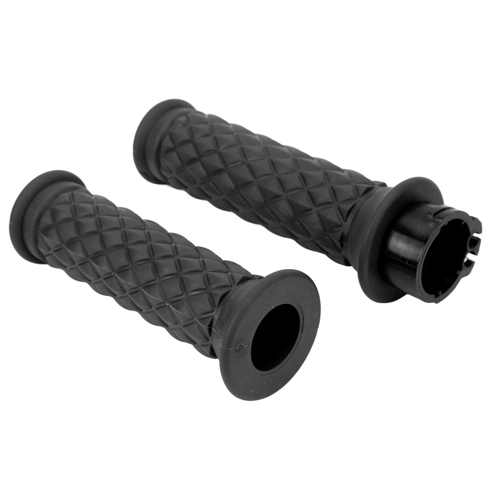 Universelle 25-mm-motorradlenkergriffe, Links Und Rechts, Ersatzgasgriff Für Cbr600rr Und Cbr1000rr, Schwarzes Paar