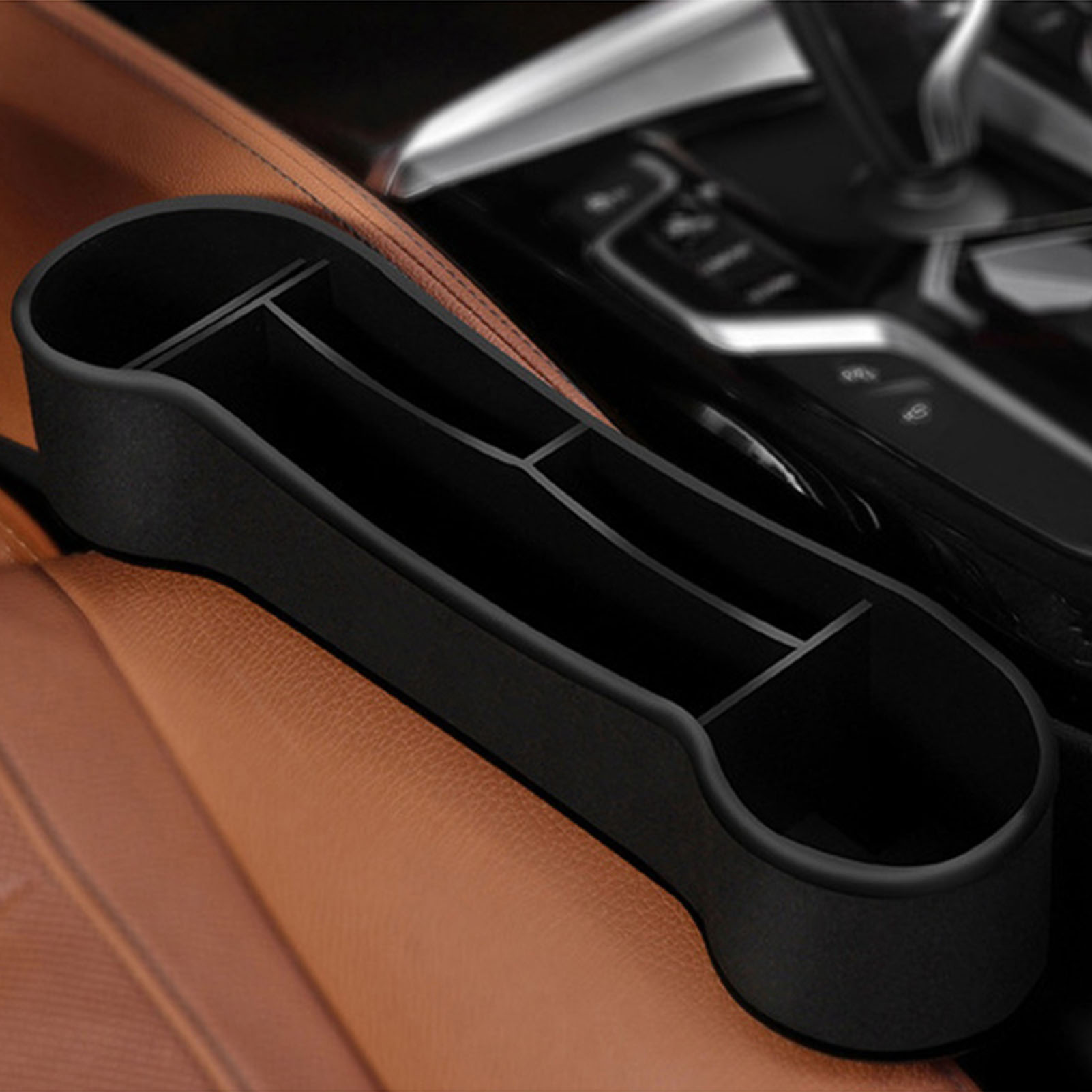 Autositz-abstandshalter Mit Aufbewahrungstasche, Innenraum-organizer Für Bmw 3er, X1, X2, X3, X5, Schwarz, Auto-innenausstattung