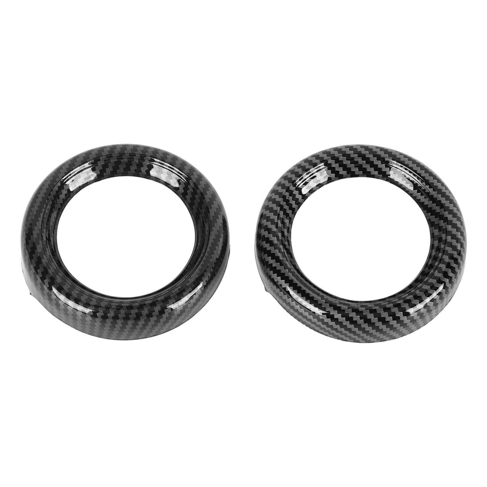 2 Türgriffe Für Den Innenraum, Carbon-zierelemente, Angenehme Haptik, Glatte Oberfläche, Ersatz Für Cooper R54 R56