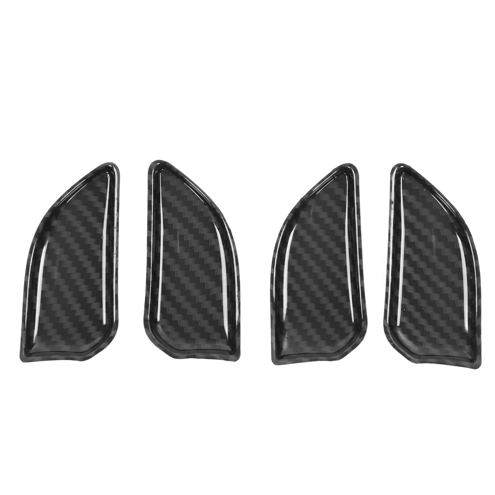 Türgriffe In Carbon-optik Für Den Innenraum, 4-teilige Schutzleisten Für Bmw 3er E46 (1998–2004), Fiberglas-finish, Innenausstattung