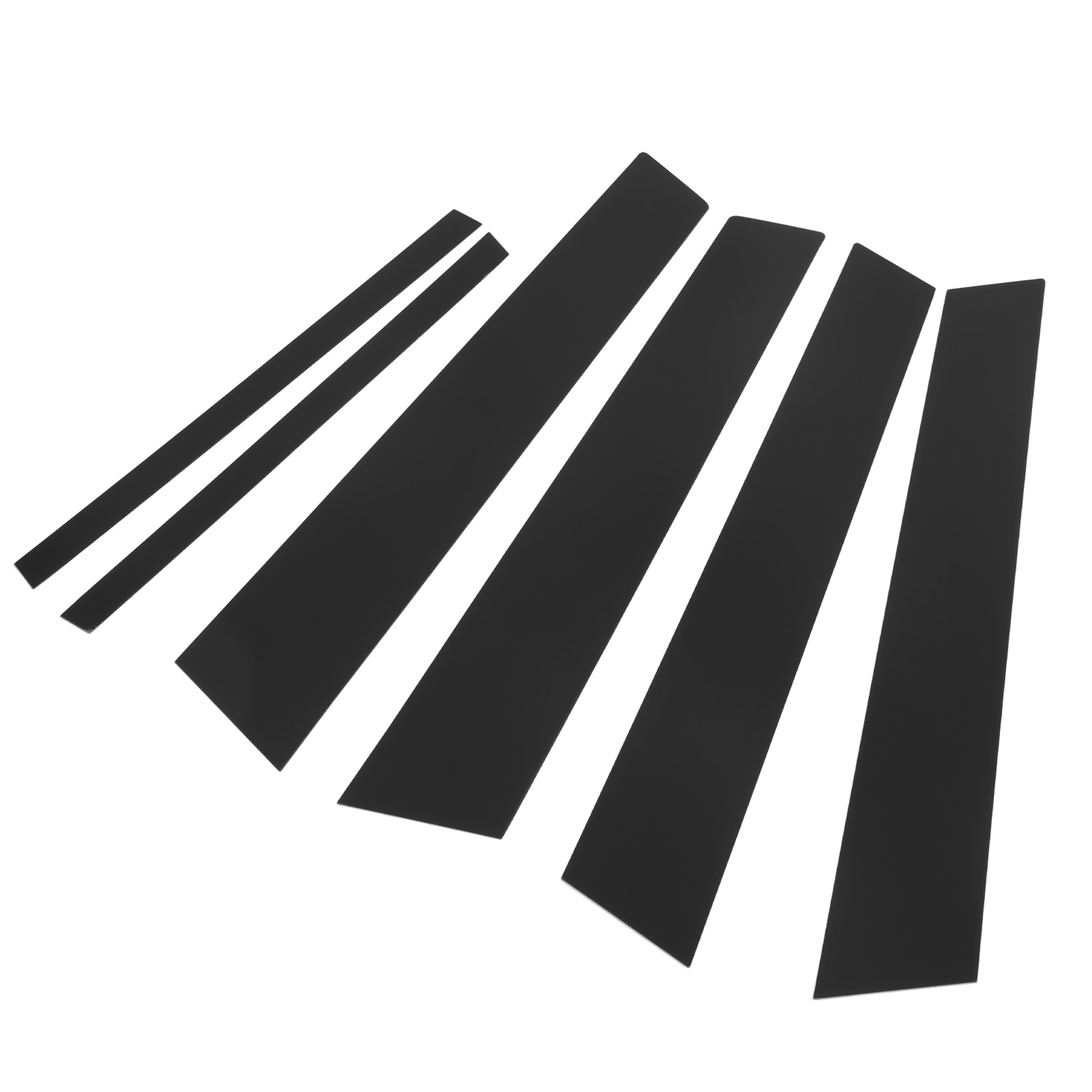 6-teiliges Bc Tür-/fenstersäulen-zierleisten-set, Glänzend Schwarze Spiegeldekoration, Ersatzteil Für Bmw 3er F30 2013-2019