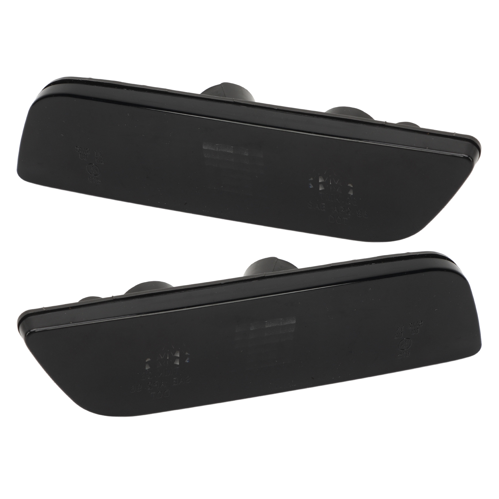 Paar Vordere Positionsleuchten 30744360, Linker Und Rechter Blinker Ohne Leuchtmittel, Kompatibel Mit Volvo S80 2002–2006, Schwarz, 2 Stück