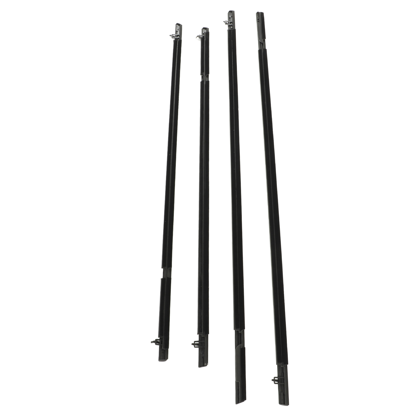 4-teilige Autofensterdichtung A-02wsa1301abk, Türdichtungsleiste Für Honda Civic Limousine (2006–2011), Schwarze Fensterleiste