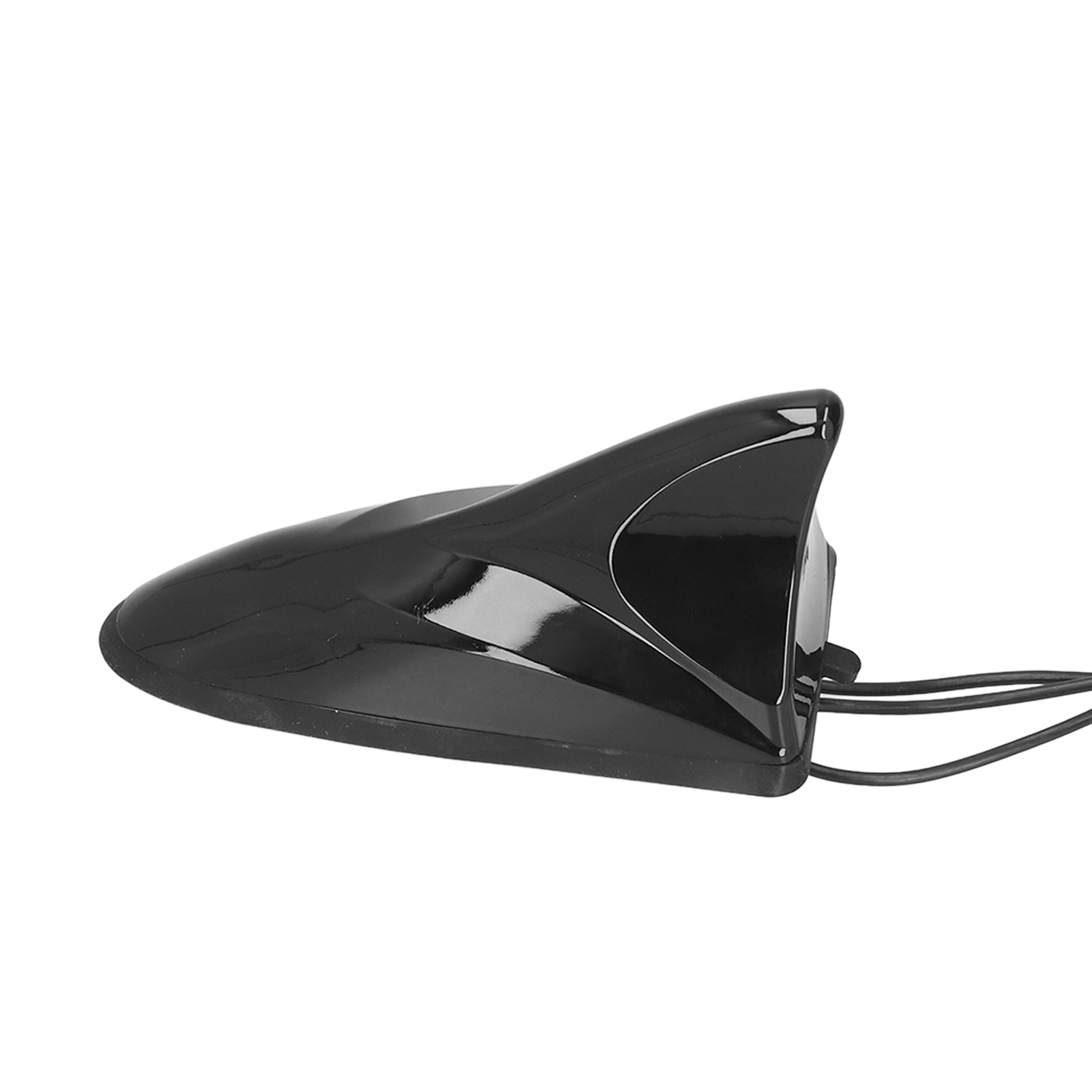 3-in-1-haifischflossenantenne Mit Gps, Fm Und Wlan Für Pkw, Wohnmobile, Lkw Und Suvs Verbesserter Radioempfang Schwarze Flosse Mit Kabel Optimierter Empfang