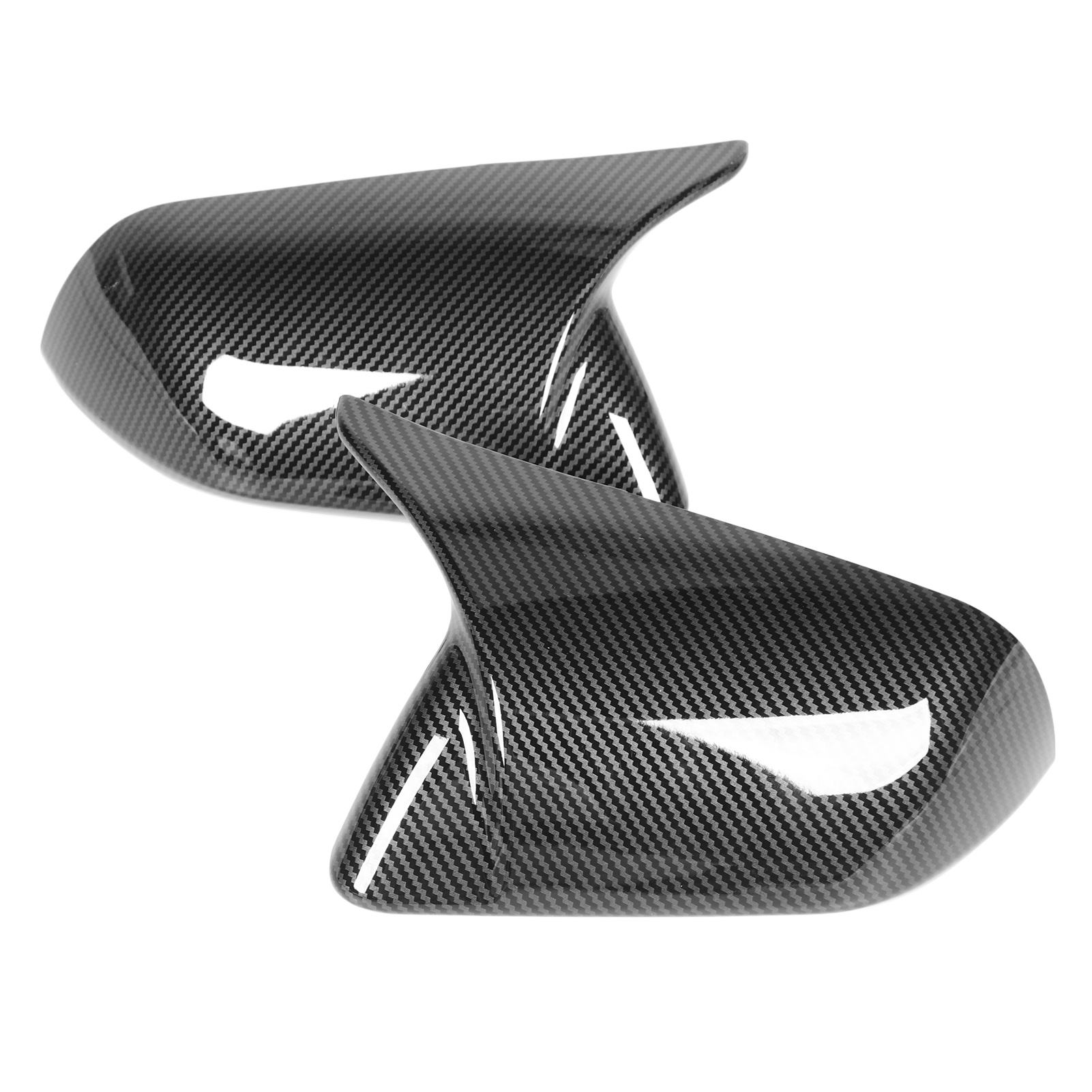 Außenspiegelabdeckungen Im Carbonfaser-hupen-design, 2-teilig, Links/rechts, Passend Für Ford Mustang 2015-2022