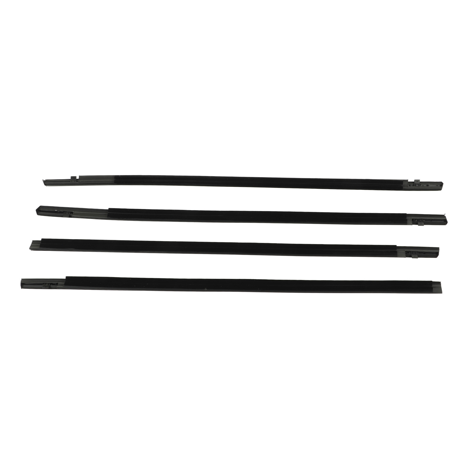 4-teiliges Fensterleisten-set 72450 Tea T01 Seitenfensterdichtung Für Honda Civic Limousine (2016–2021), Schwarze Karosserieleiste