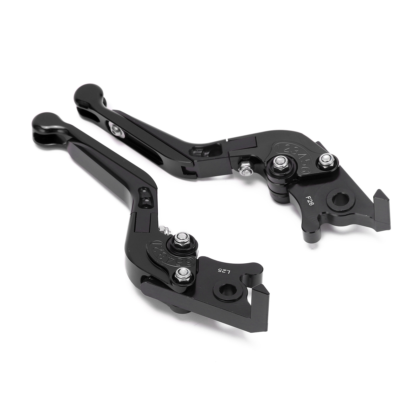 Paar Motorradbremshebel Links/rechts, Ersatzteil Für Yamaha Nmax 155 (2015–2021), Schwarz, Motocross- Und Pit-dirt-teile, Kompatibel Mit Modifikatoren