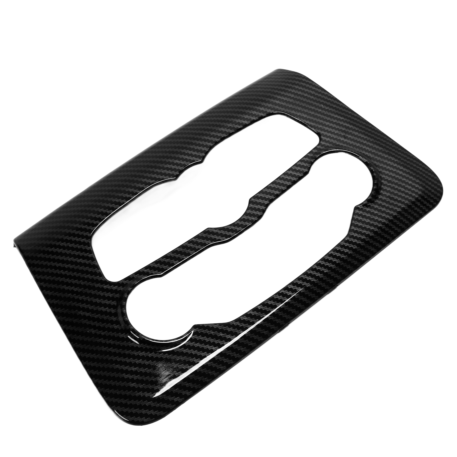 Mittelkonsolen-zierleisten-set In Carbonfaser-optik, Kompatibel Mit Dodge Charger (2015–2021), Schwarz, Innenraum-ersatzteil