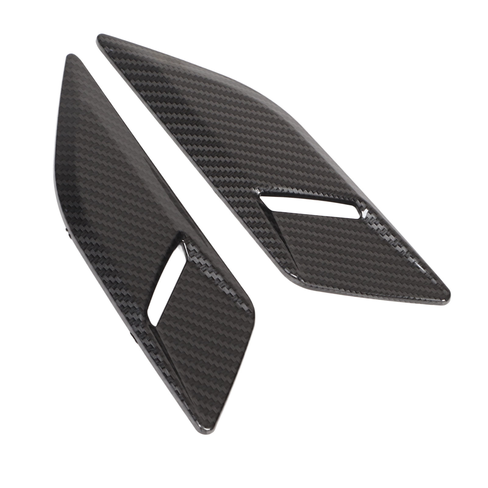 Dekorative Lüftungsblenden Aus Kohlefaser (paar) Für Land Rover Range Rover Sport L494 (2014–2022), Ersatz-lüftungsabdeckungen, Carbon-optik, 2-teiliges Set