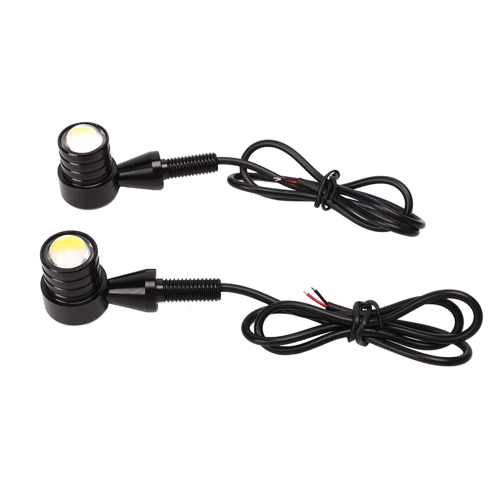 Universelle 12v Bernsteingelbe Led-blinker, Vorne Und Hinten, Für Roller, Motorrad, Sportwagen, Typ 3 Blinker