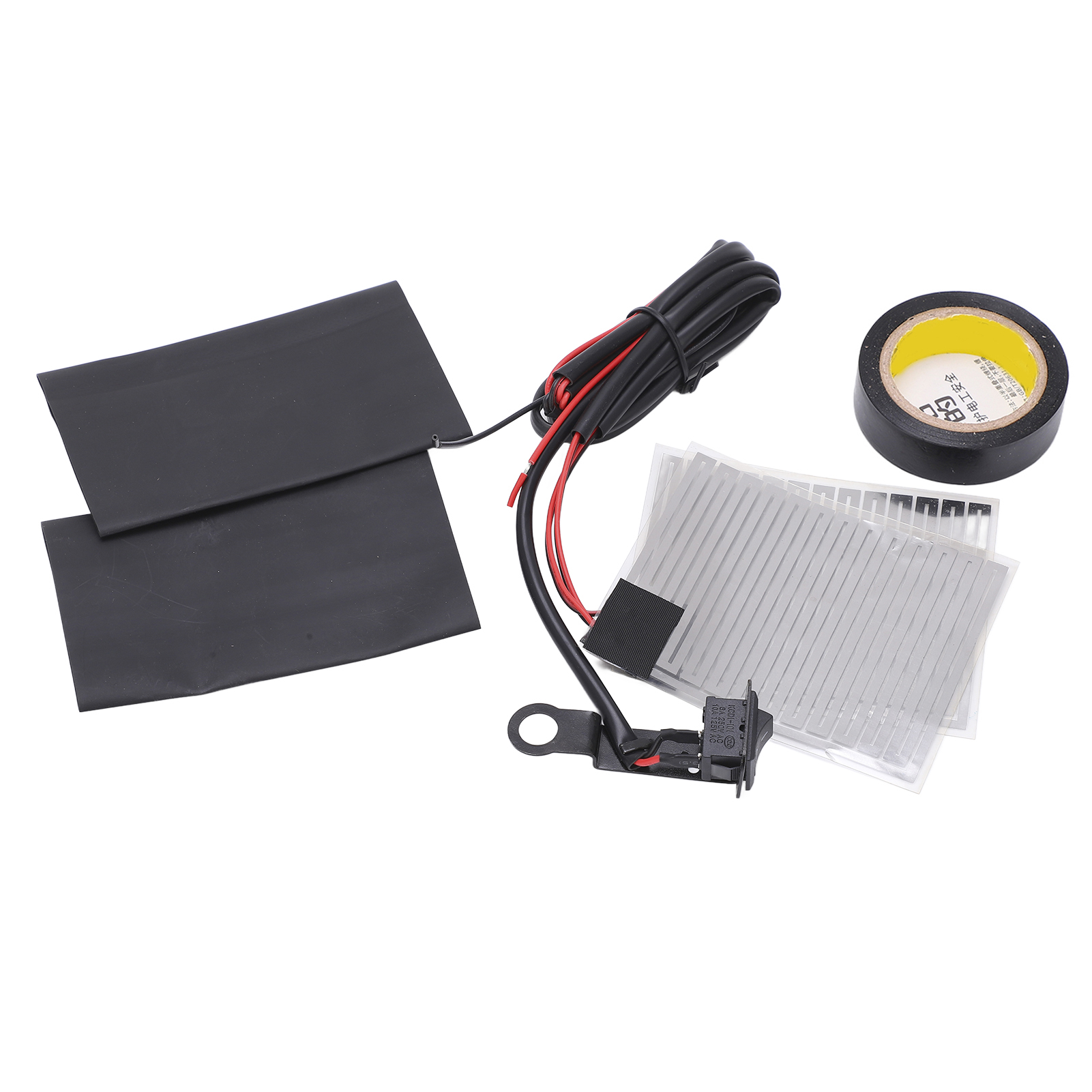 Universelle Motorrad-heizgriffe, 12-v-elektrosatz, Lenkerheizung, Antirutschpads, Lenkereinsatzadapter, Winterzubehör