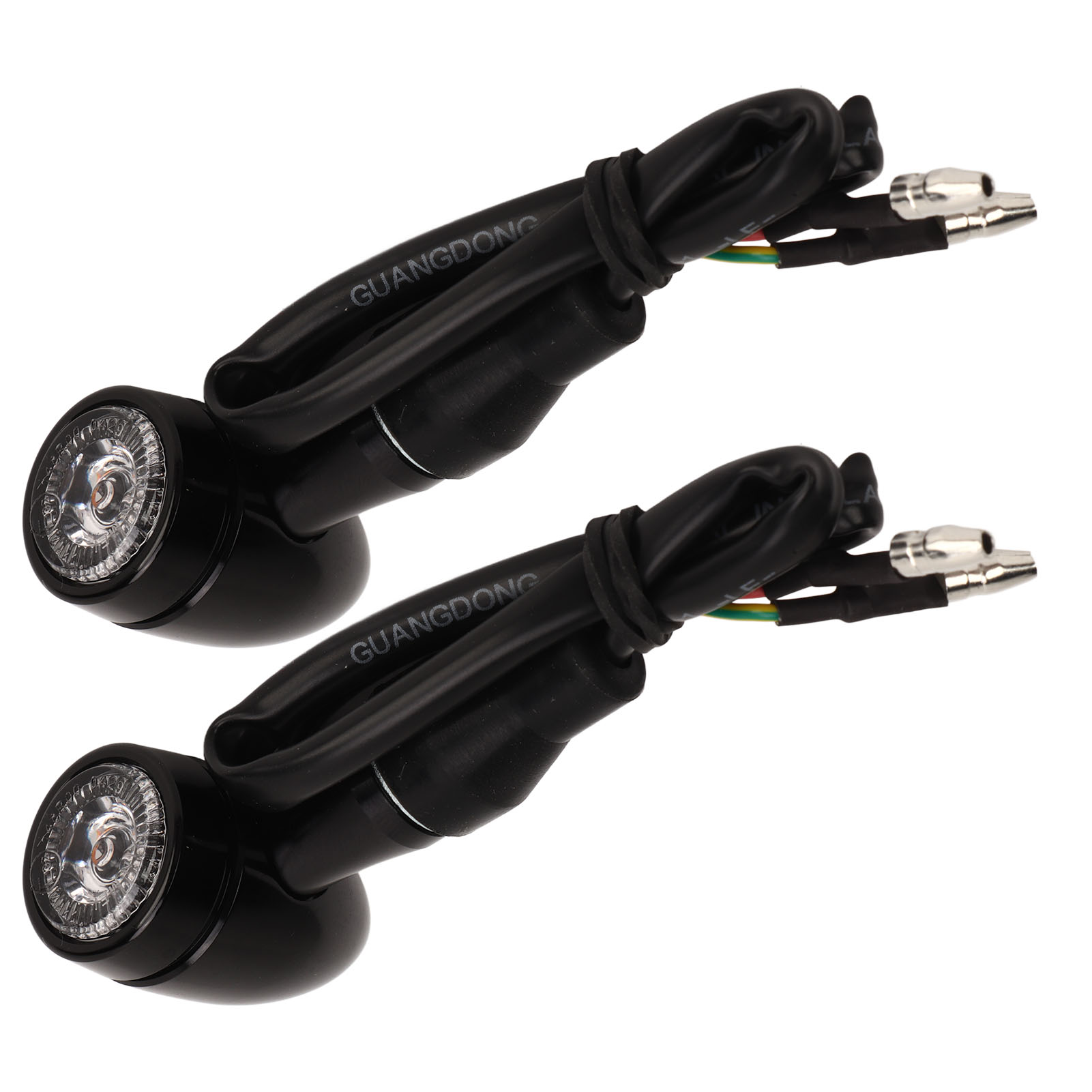 Motorrad-blinker, 1 Paar, Multifunktional, Hohe Leuchtkraft, Energieeffizient, Suzuki-ersatzbremslichter, 2-adrig, Gelbe Glühbirne, Led-signalisierung