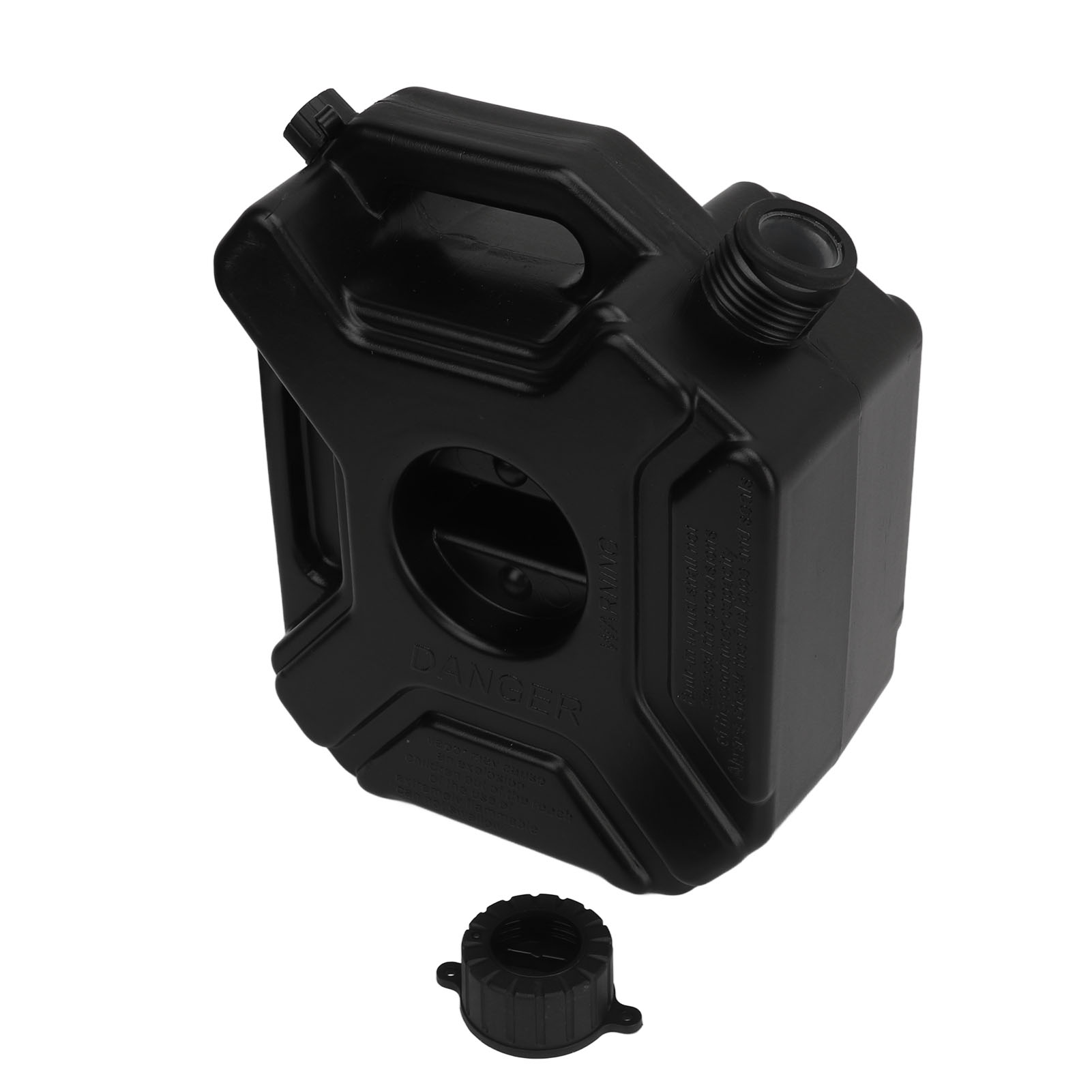 3-liter-benzinkanister, Schwarzer Notkraftstofftank Mit Halterung, Für Auto, Motorrad, Utv, Atv, Geländefahrzeug, Tragbarer Ölbehälter