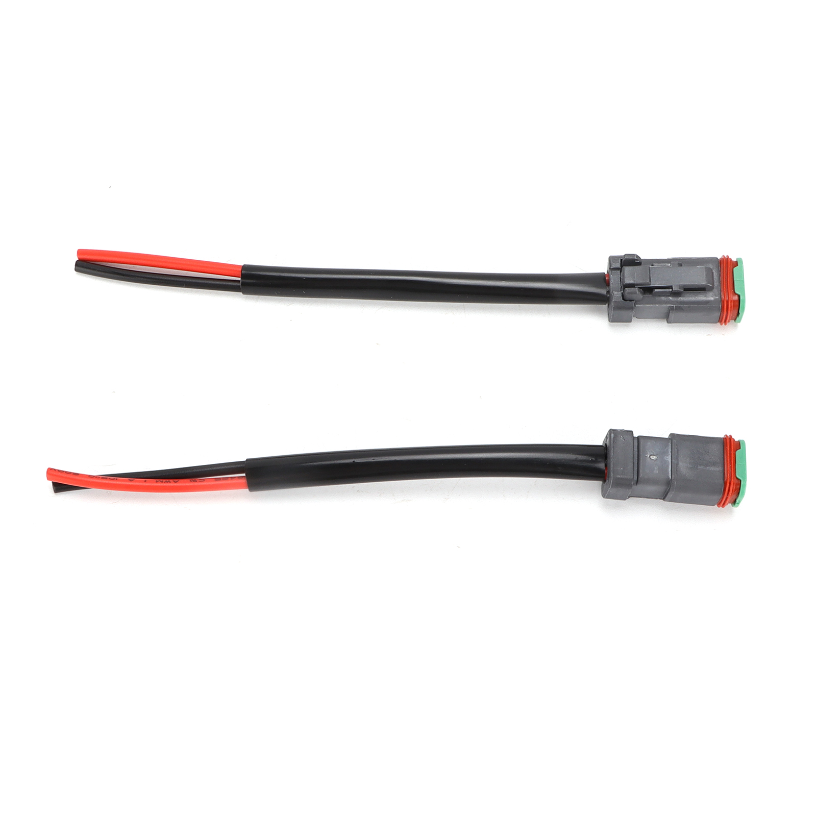 Wasserdichter 2-poliger Stecker (männlich/weiblich) Gemäß Ip68, 2-teiliger Kabelbaum Für Led-leiste Und Arbeitsleuchte