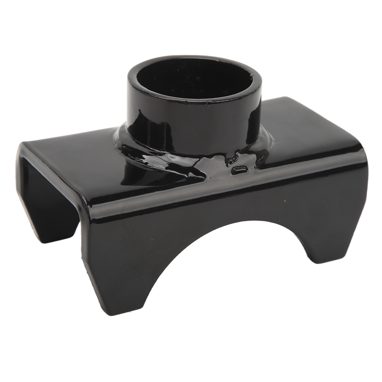 Universeller Schwarzer Hydraulikheber-adapter Für Achse, Hebesattel Aus Eisen Für Pkw, Wagenheberhalterung Für Achse