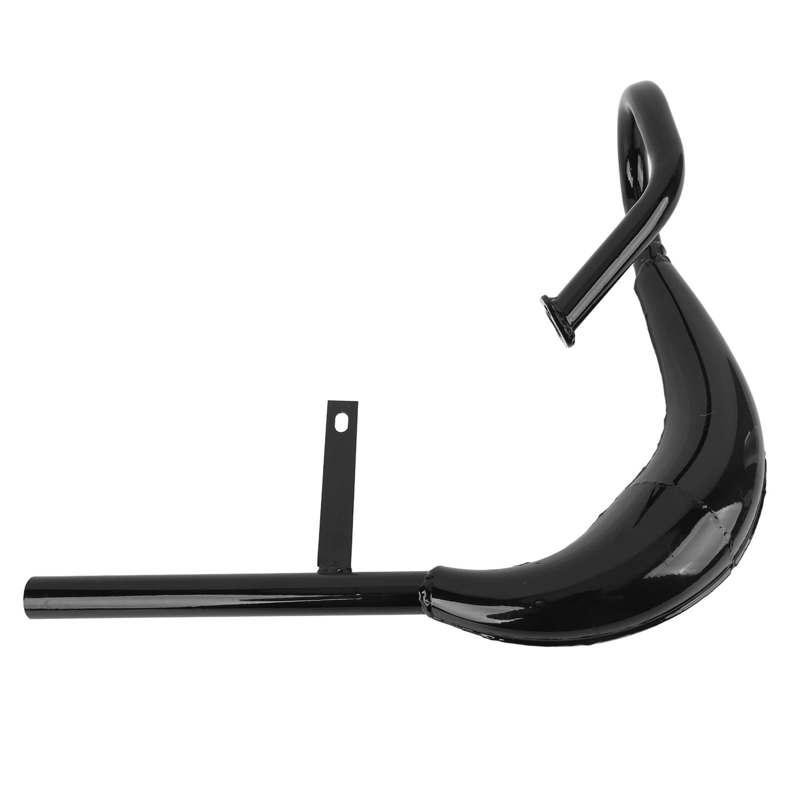 40-mm-auspuffschalldämpfer Aus Aluminiumlegierung Für Motorräder Und E-bikes, Schalldämpferrohr, Schwarze Dichtung