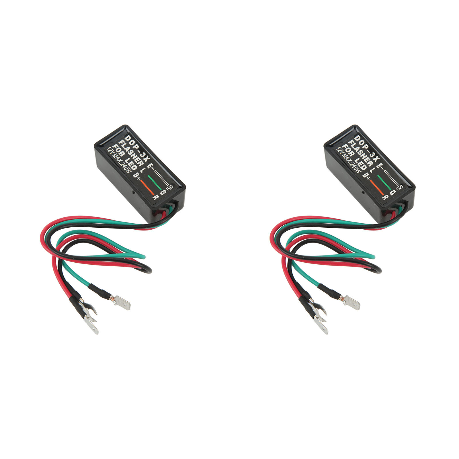 12v 240w Dop-3x Led-blinker, Kompakte Tragbare Bauweise, Kompatibel Mit Auto Und Motorrad, Robustes Signallicht.