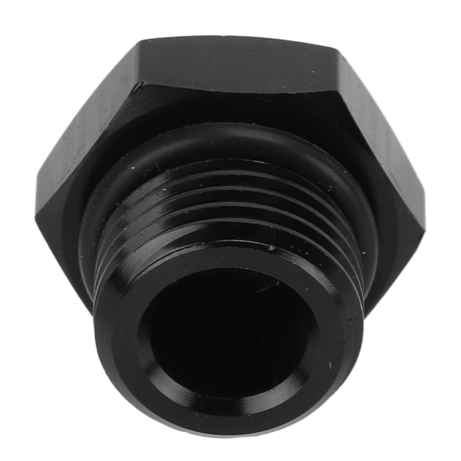 Universeller 4000psi Schwarzer Stahl-sechskant-außengewindestecker-adapter Für An6-fahrzeuge