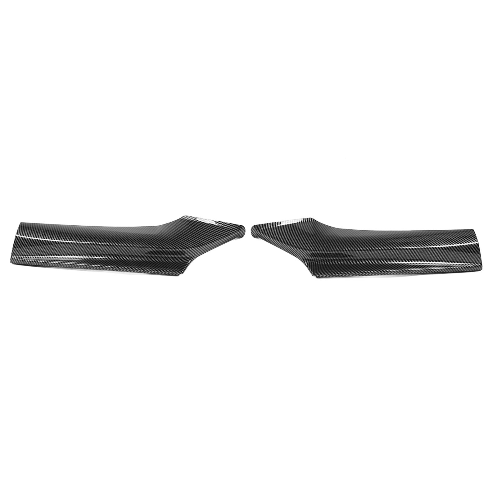 Paar Frontstoßstangen-luftwiderstandsreduzierende Spoiler, Eckenabweiser In Carbon-optik, Kompatibel Mit 5er F10 F11 M Sport 2010-2016