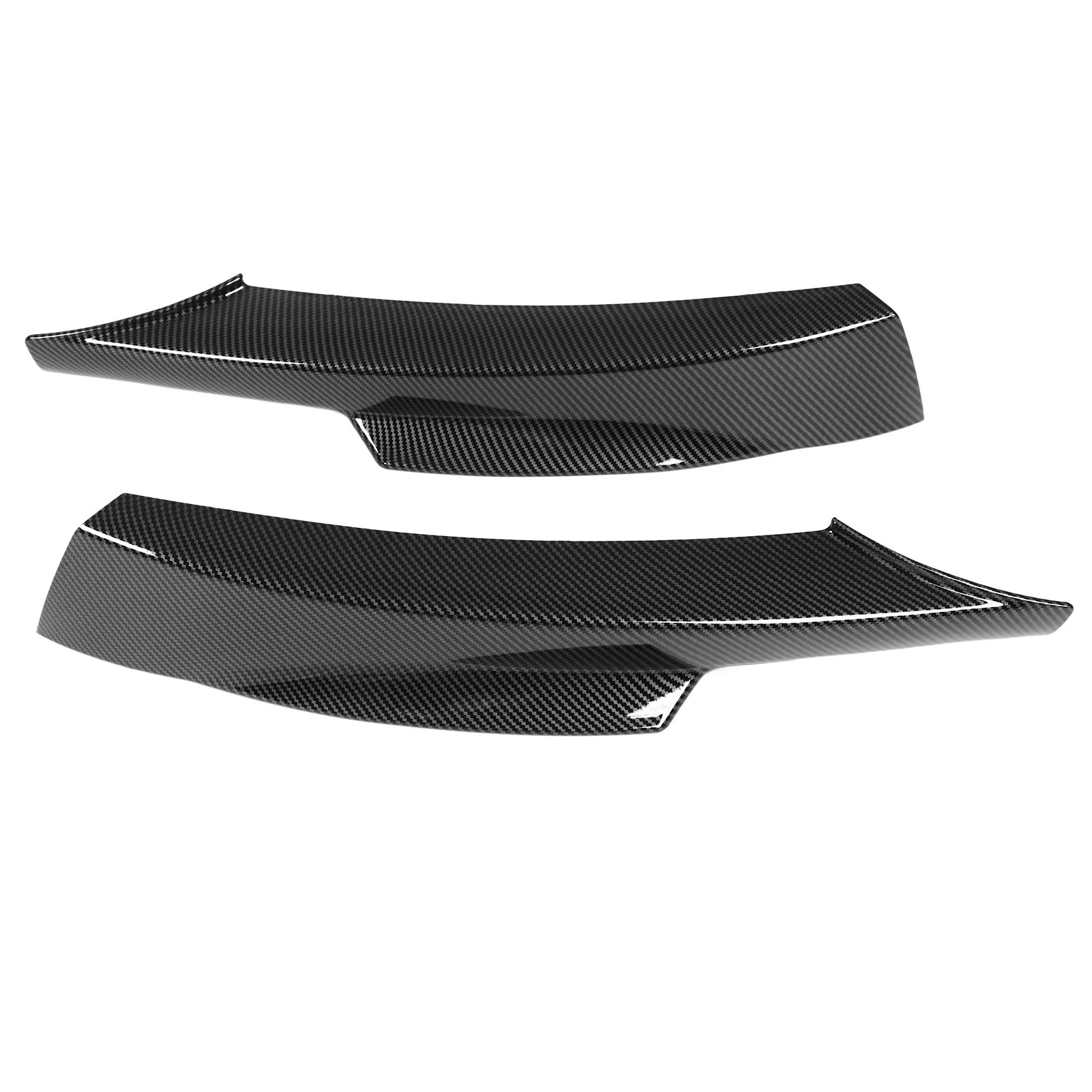 Frontstoßstangenlippe/kinnspoiler, Flexibel, Glatt, Ersatzteil, Passend Für Bmw E90 M-tech Lci 320i/330i (2009–2012), Carbon-optik, 1 Paar