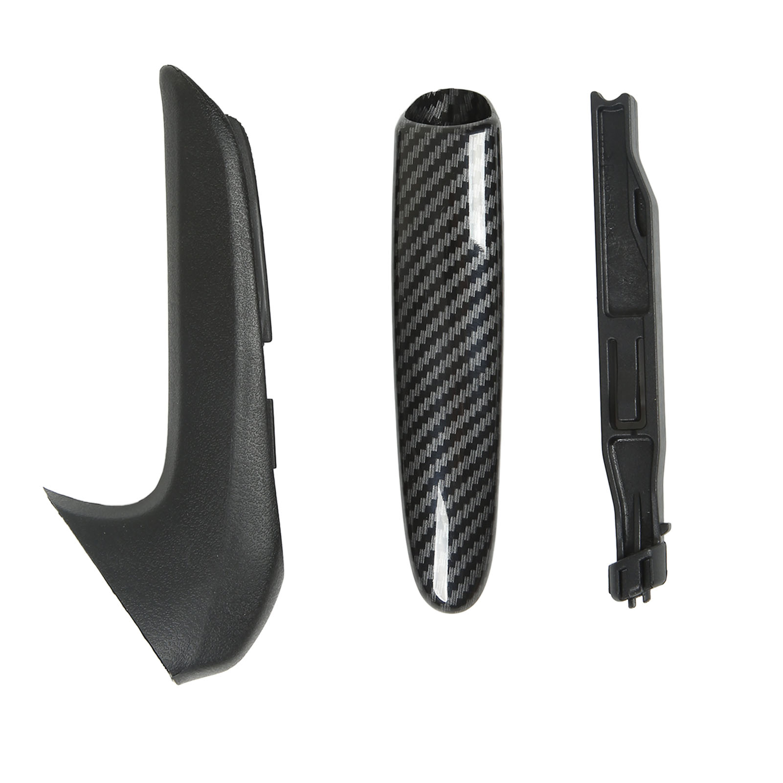 Sna 47115 Handbremsgriff Aus Carbon, Notbremsgriff Für Civic 2006-2011, Gehäuse In Faseroptik, Rutschfester Griff.