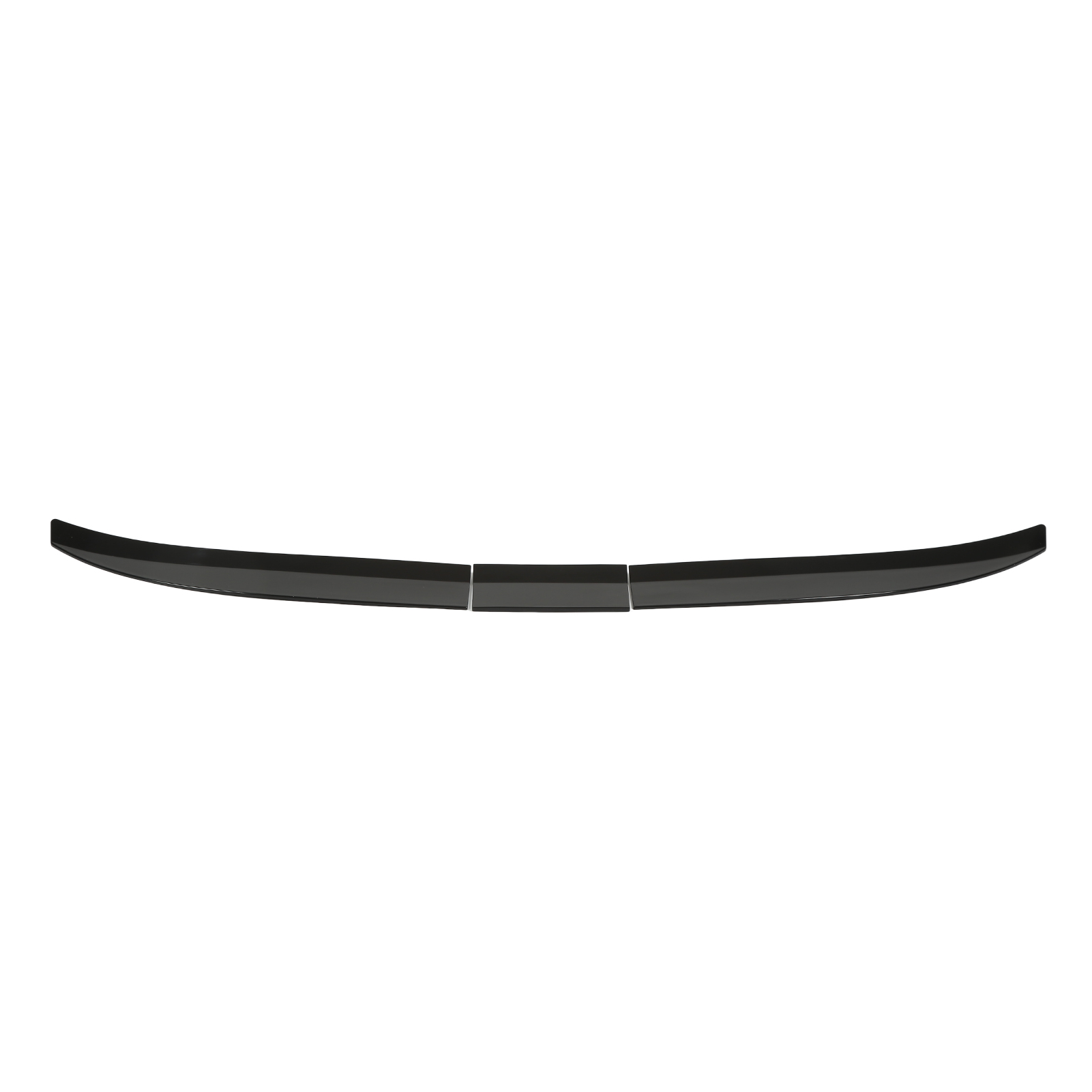 Heckspoiler In Hochglanzschwarz, 3-teilig, Verstellbar, Universell Für Limousinen, Sportlicher Heckklappenflügel